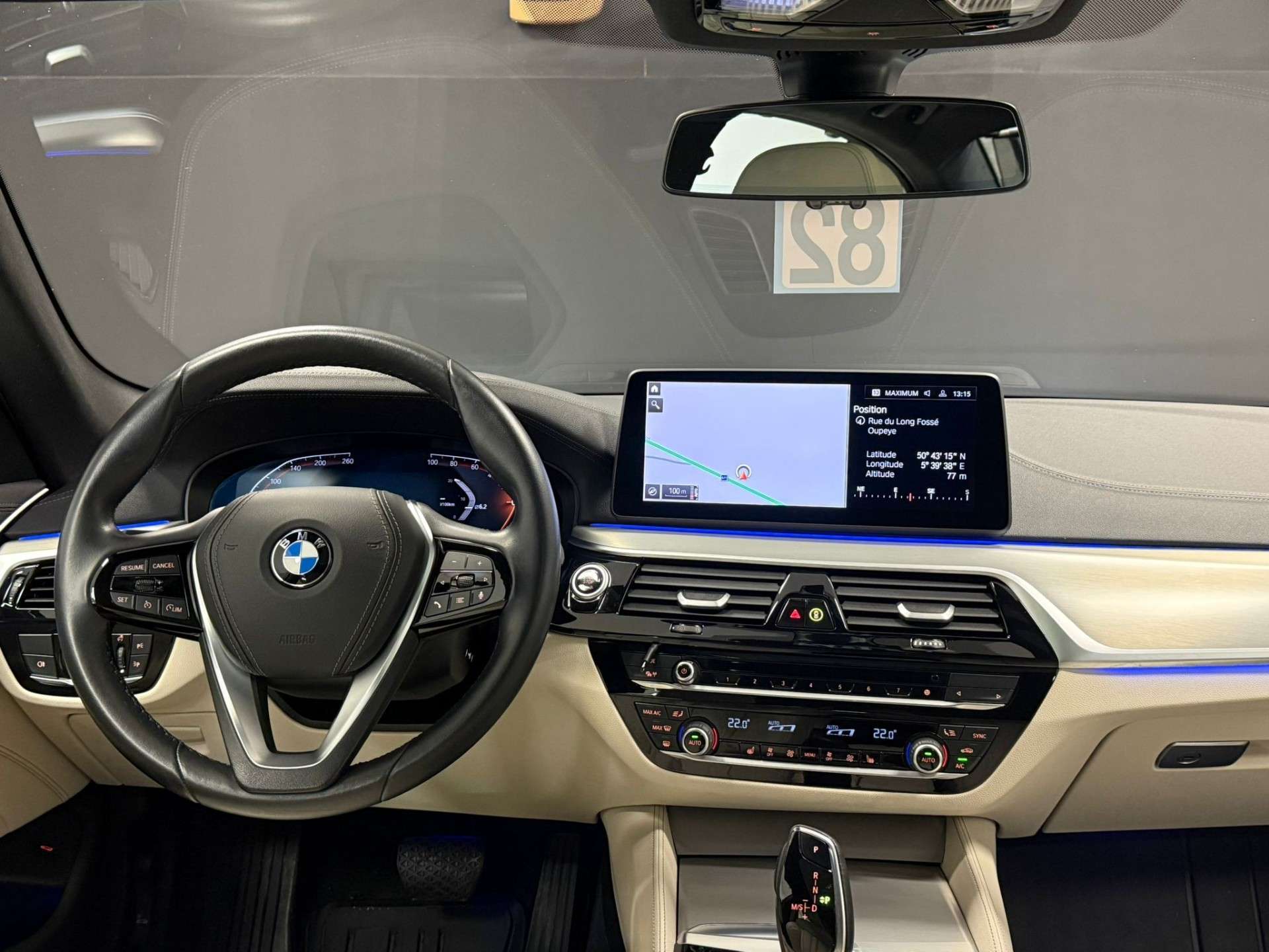 BMW 520 BOITE AUTO**GPS**CAMERA**LED**GARANTIE 12MOIS