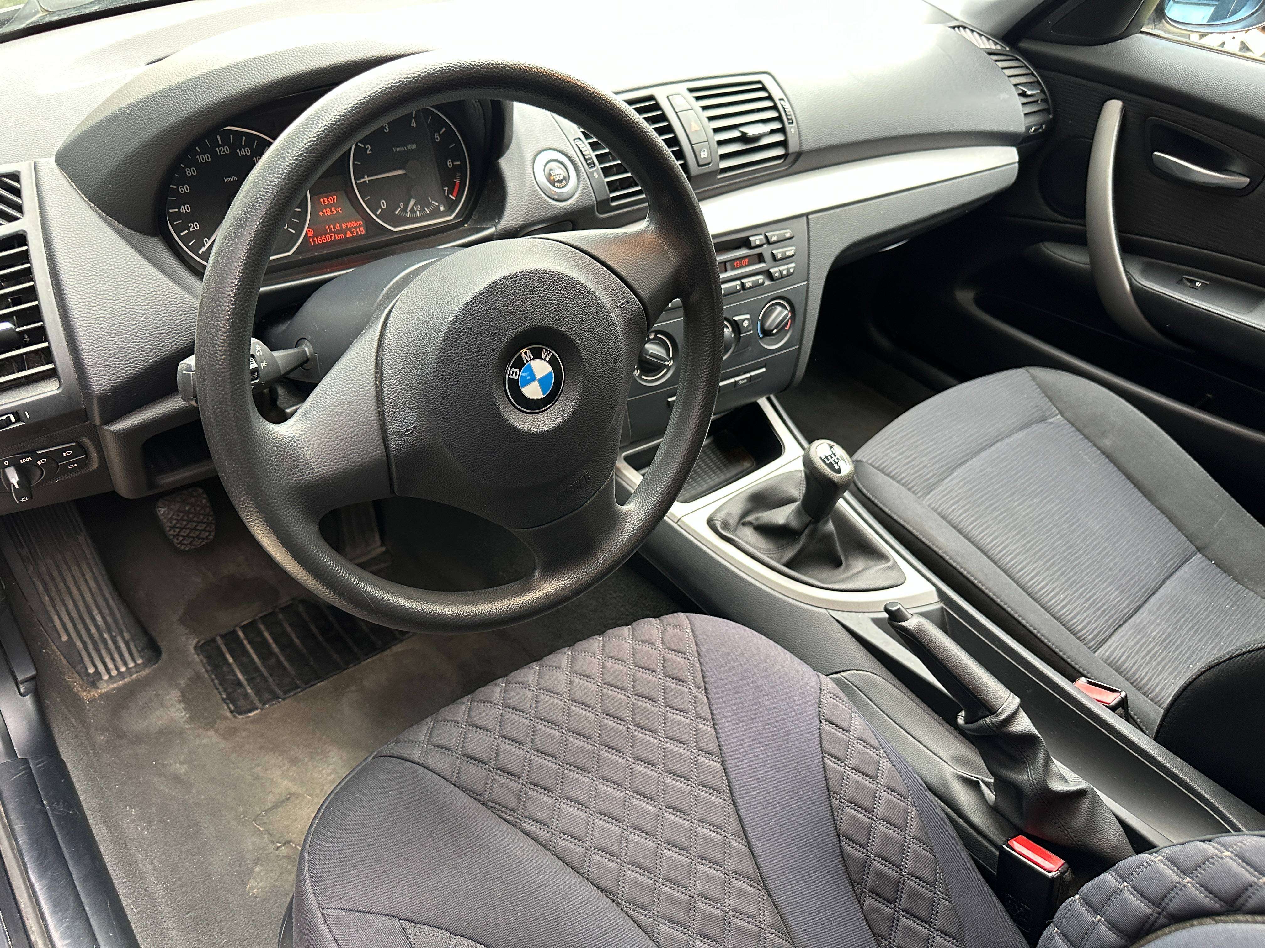 BMW 116 116i Airco,17"Alu lage km, garantie 1j,, goede opties