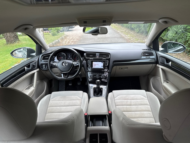 Volkswagen GOLF VII 1.6 TDI 105CH CARAT 5P * 145.000KM * CUIR * GPS * JANTES