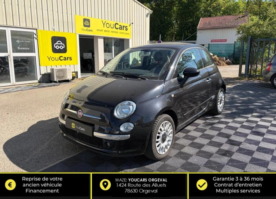 Fiat 500 III Phase 2 1.2 MPi 69 cv 2EME MAIN - TOIT PANORAMIQUE CLIMATISATION