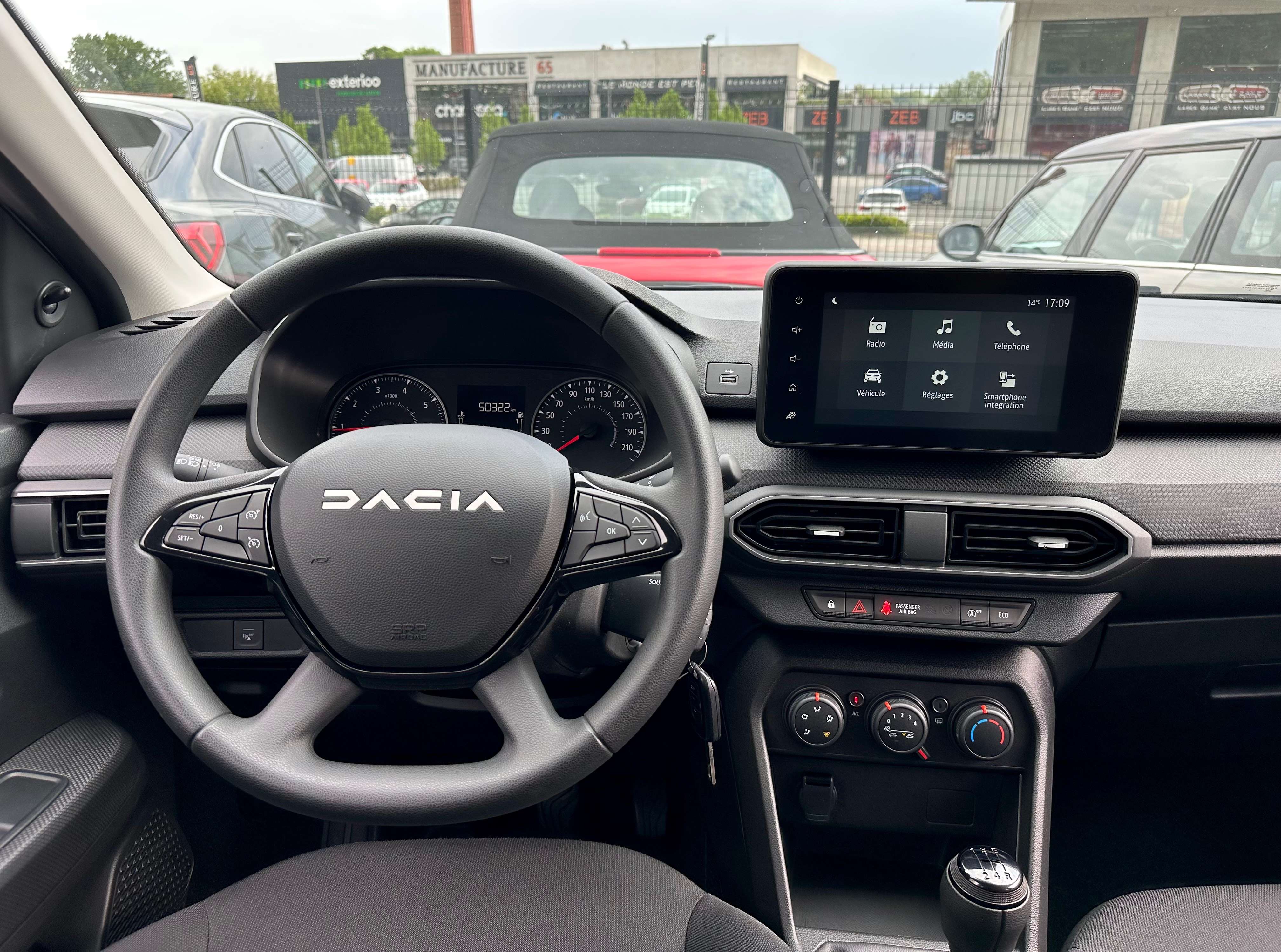 Dacia Sandero 1.0*91CV*EURO 6D*1ER PROP*AIRCO*CARPLAY*GARANTIE