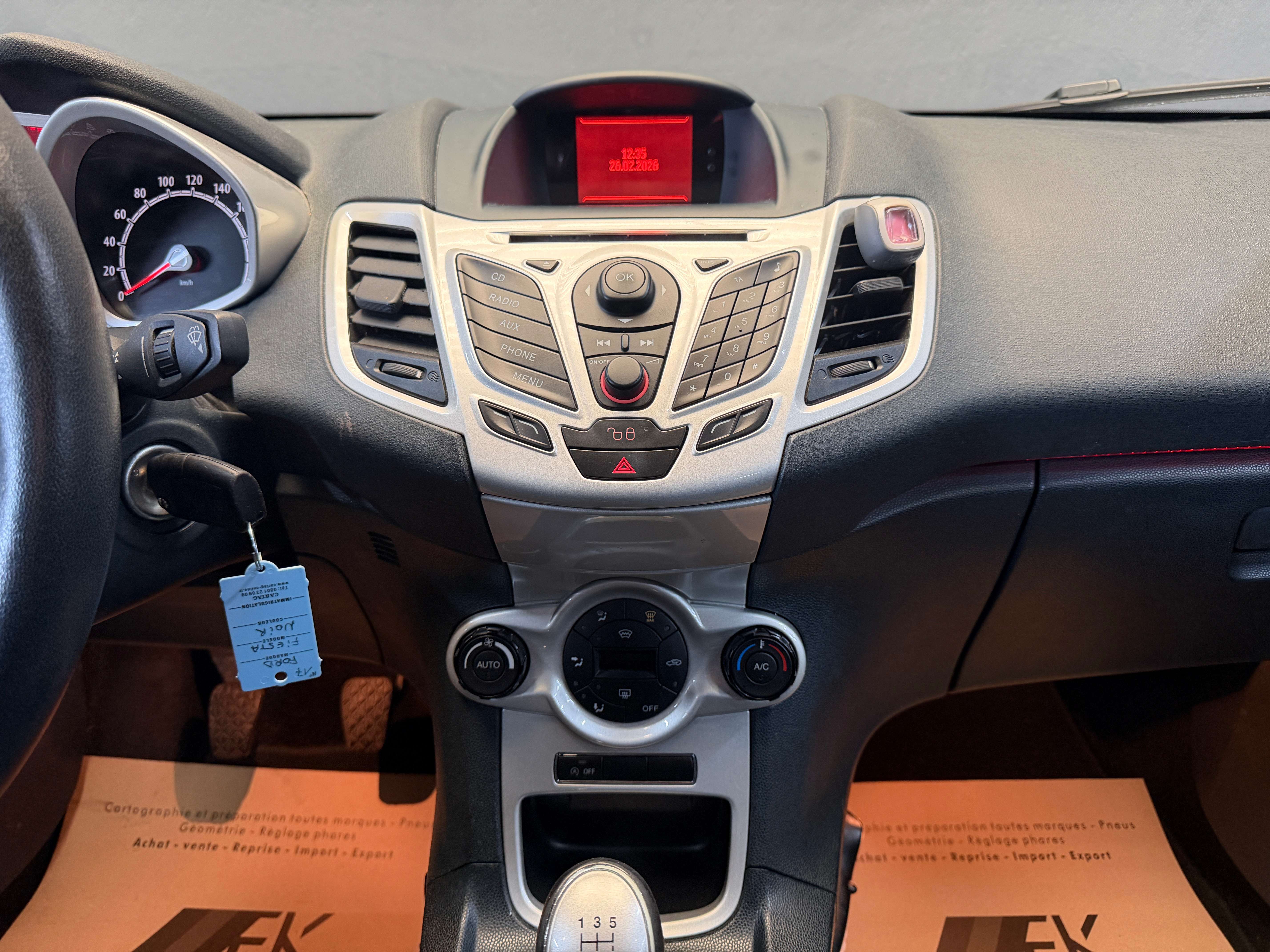 Ford Fiesta °TITANIUM°CLIM DIGITAL°EURO-5°V.MULTI°PROPRE