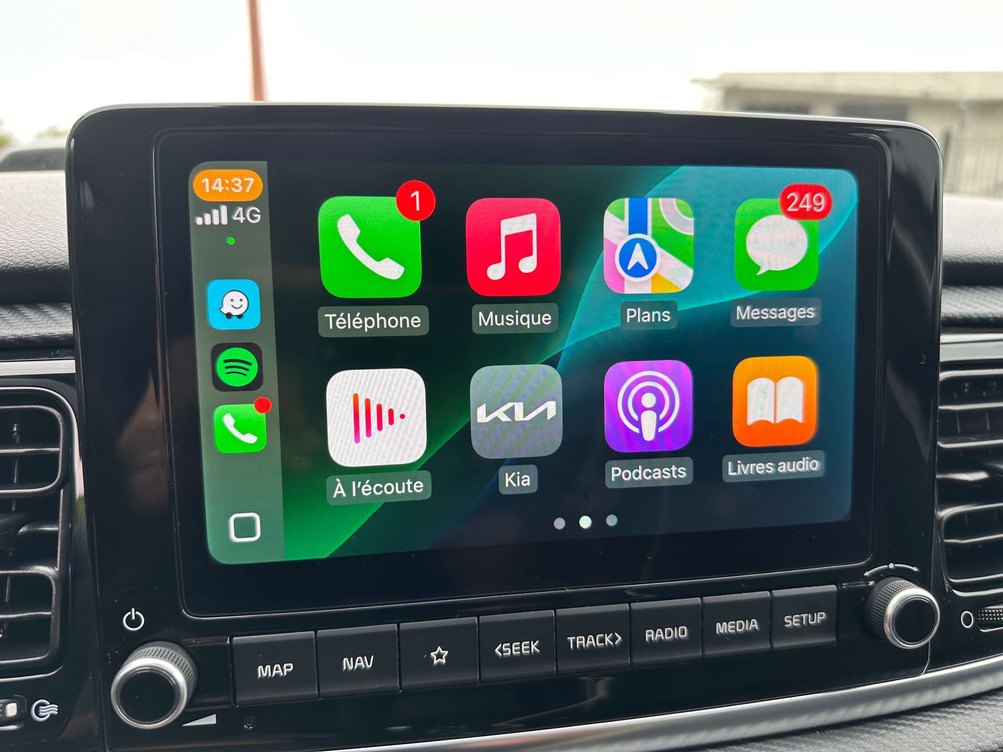 Kia Rio Rio*1ER MAIN*CAMERA*CARPLAY*GARANTIE KIA 2031*