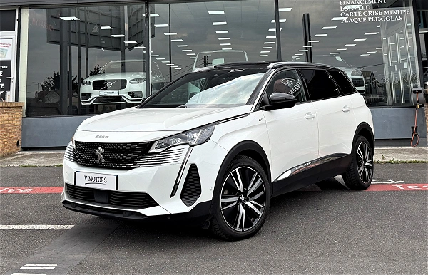 Peugeot 5008 II 2.0 HDI 180 S&S GT PACK EAT8 New Full Panorama 1er Main