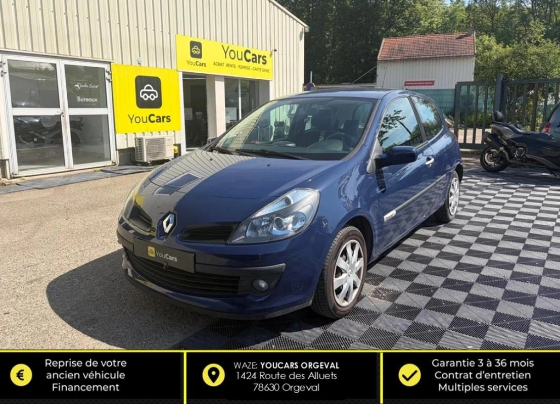 Renault Clio 1.2 TCE 75 RIPCURL EMBRAYAGE A PREVOIR - IDEAL JEUNE PERMIS CLIM VITRE ELECTRIQUE