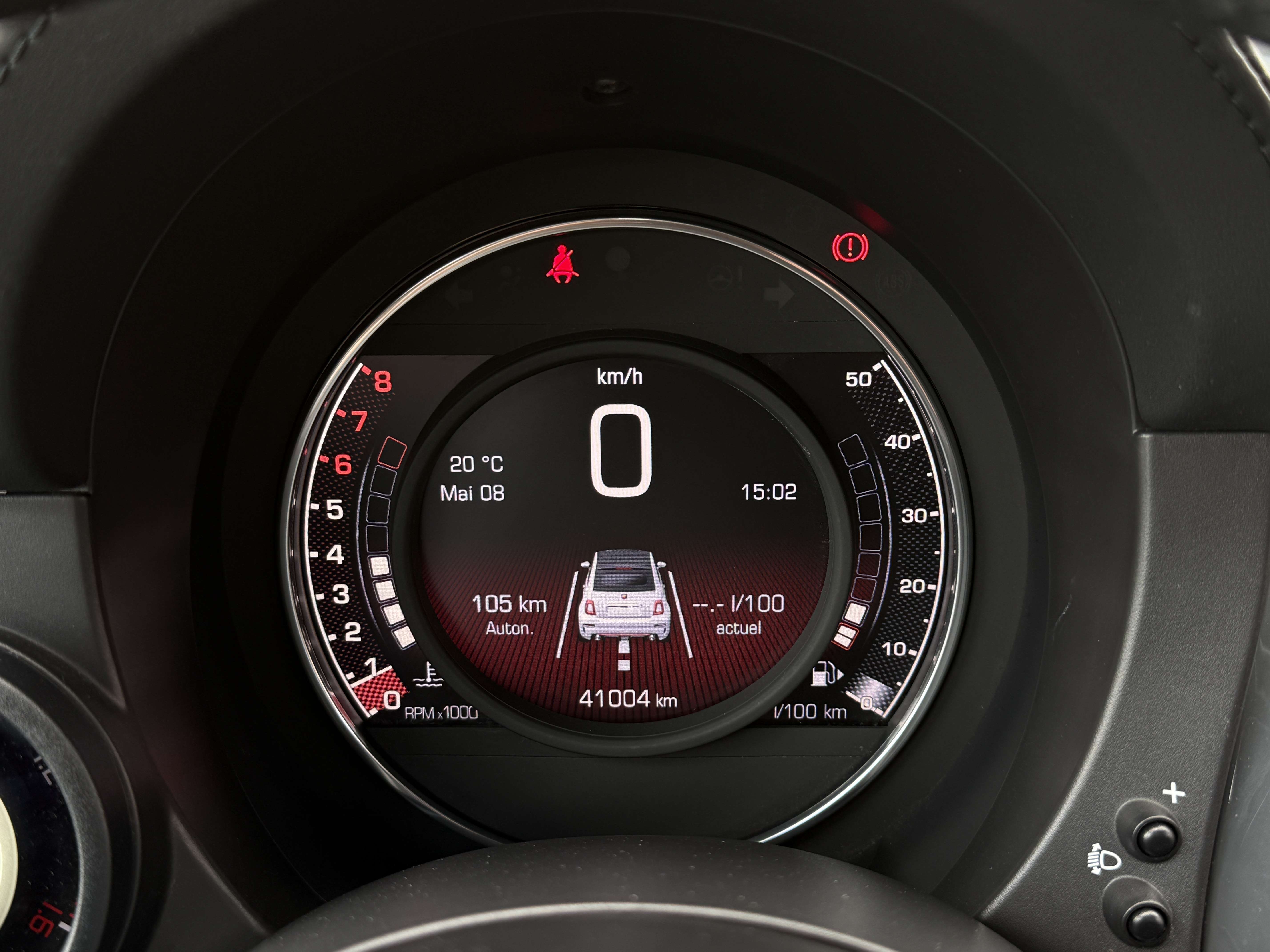 Abarth 595C 595C 1.4 T-Jet 145cv Cabrio /Carplay/Led/Pdc/Garantie/