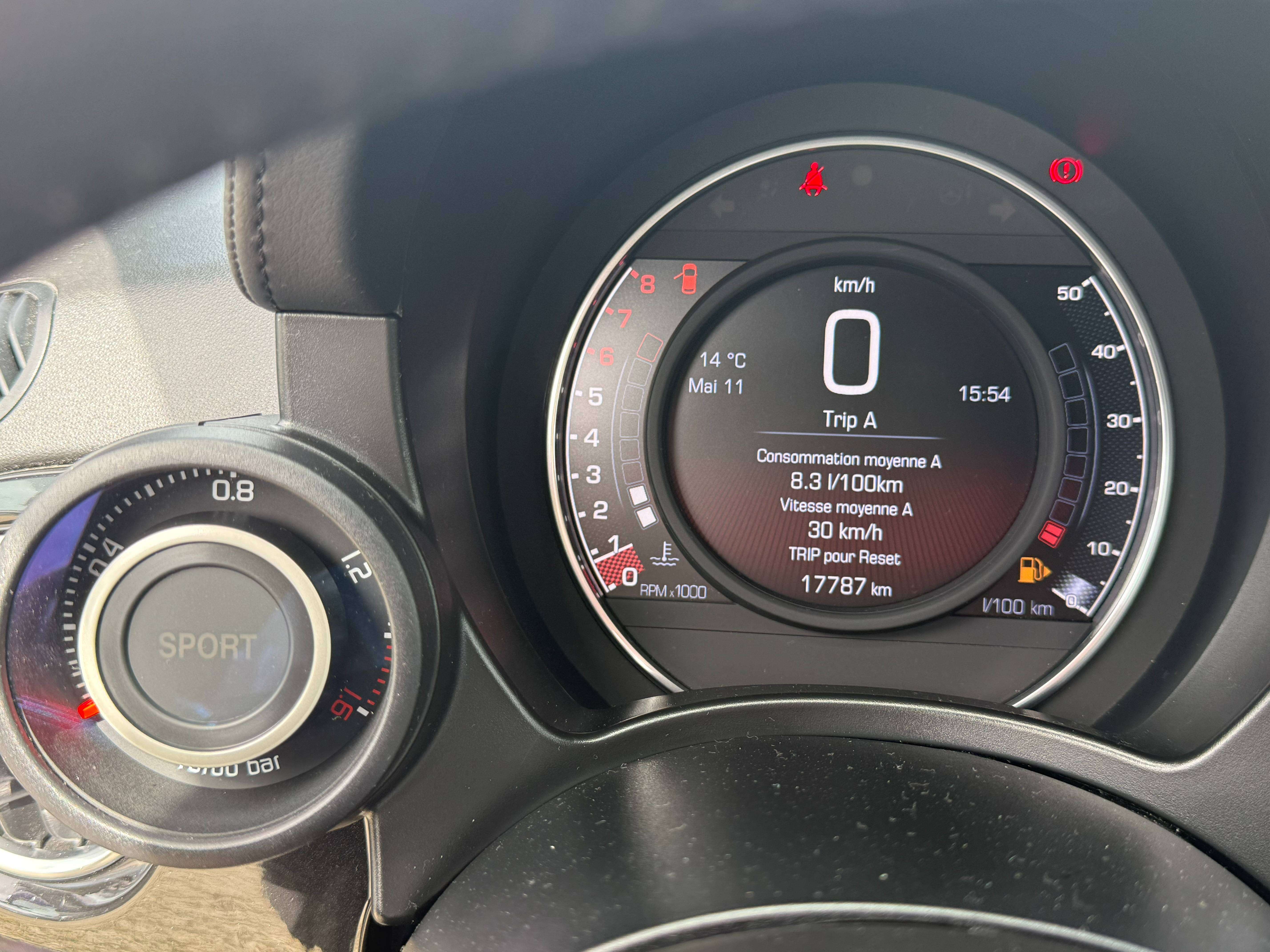 Fiat 595 Abarth 500 1.4 T-Jet Abarth 595 Competizione/Série limitée Yamaha/ 17.787 km!!!