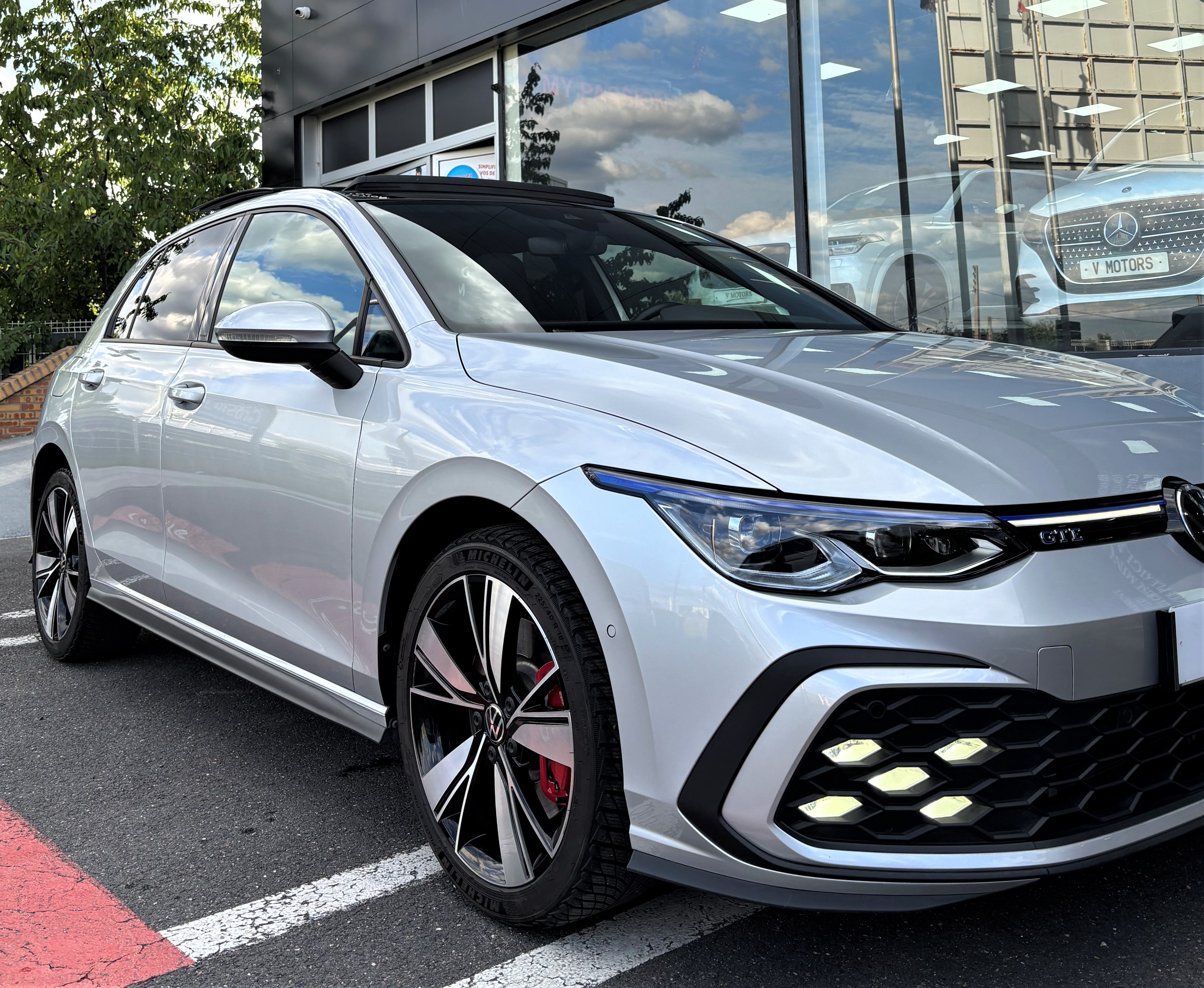 Volkswagen Golf VIII GTE E-HYBRID 245 PERFORMANCE DESIGN' Panorama 1er Main