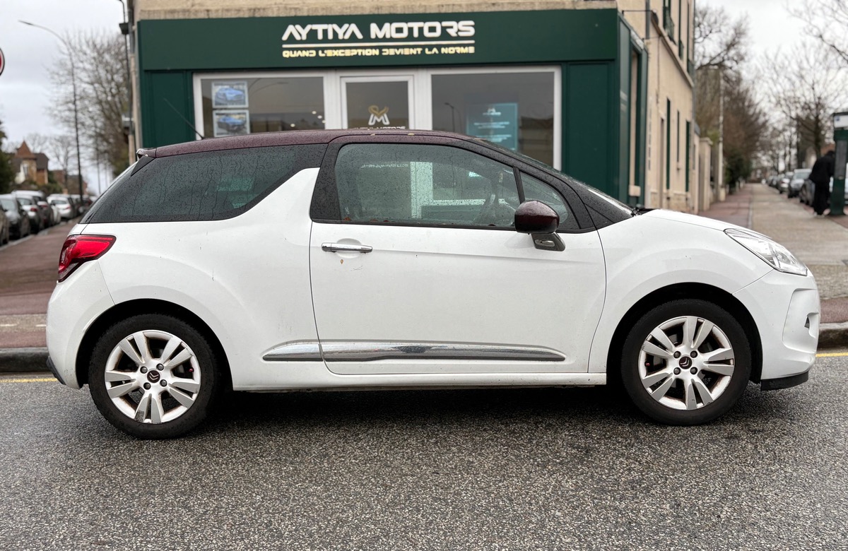 Citroen Ds3 SO CHIC 1.6 VTi 120 cv / MOTEUR À CHAINE