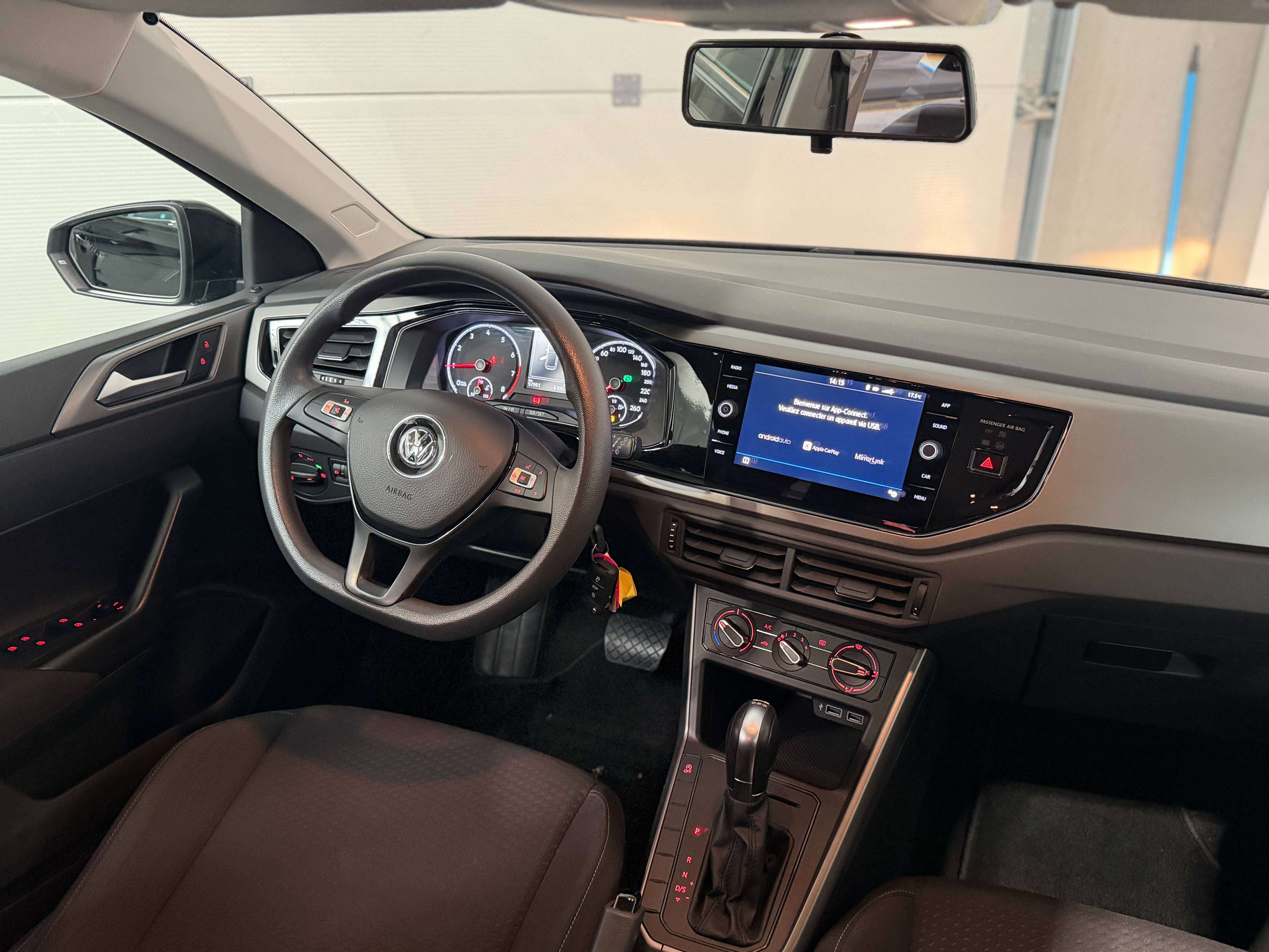Volkswagen Polo 1.0 TSi DSG (BOITE AUTOMATIQUE), Car-Play, Camera de recul