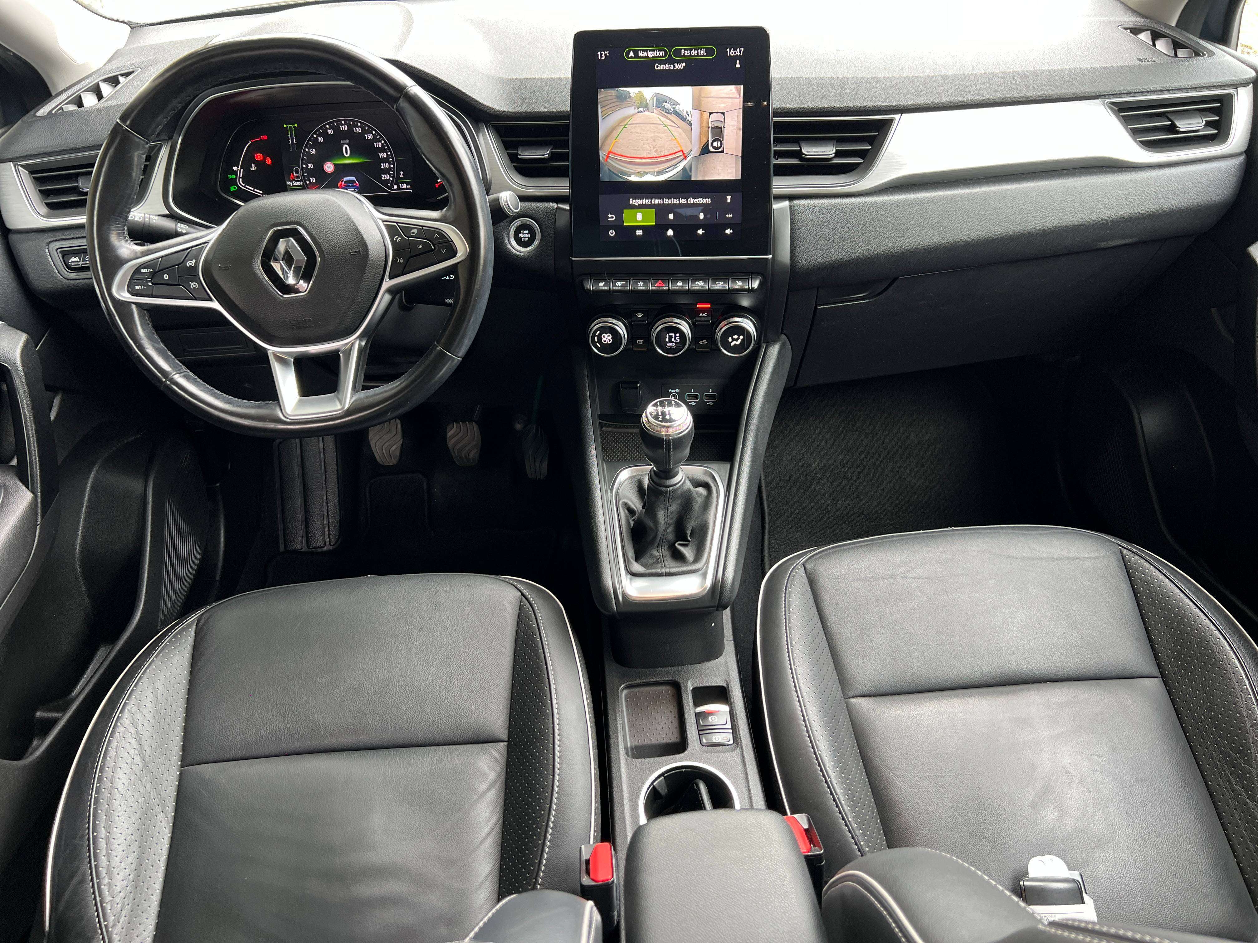 Renault Captur 1.0 TCe Intens /CarPlay/Led/Cam 360°/cuir/navig/