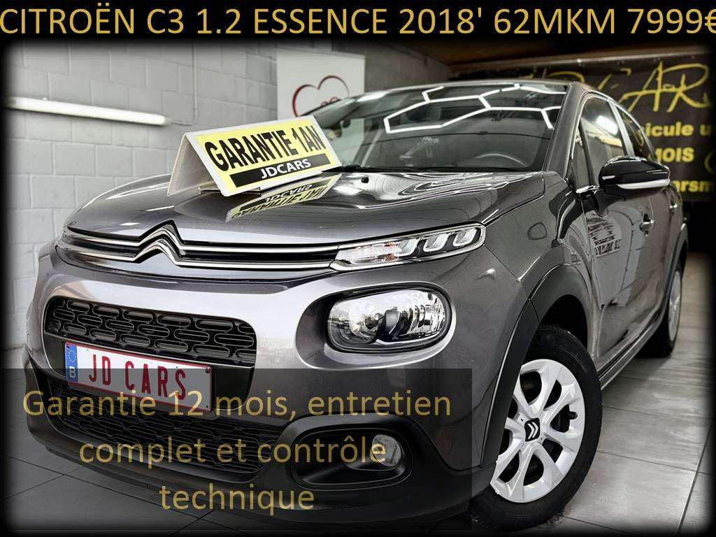 Citroen C3 C3 1.2 ESSENCE ‼️GARANTIE 1 AN CTOK‼️