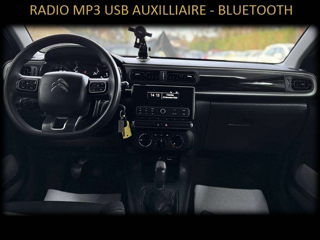 Citroen C3 C3 1.2 ESSENCE ‼️GARANTIE 1 AN CTOK‼️