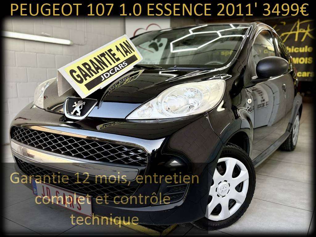 Peugeot 107 107 1.0 ESSENCE 5 PORTES ‼️GARANTIE 1 AN CTOK ‼️