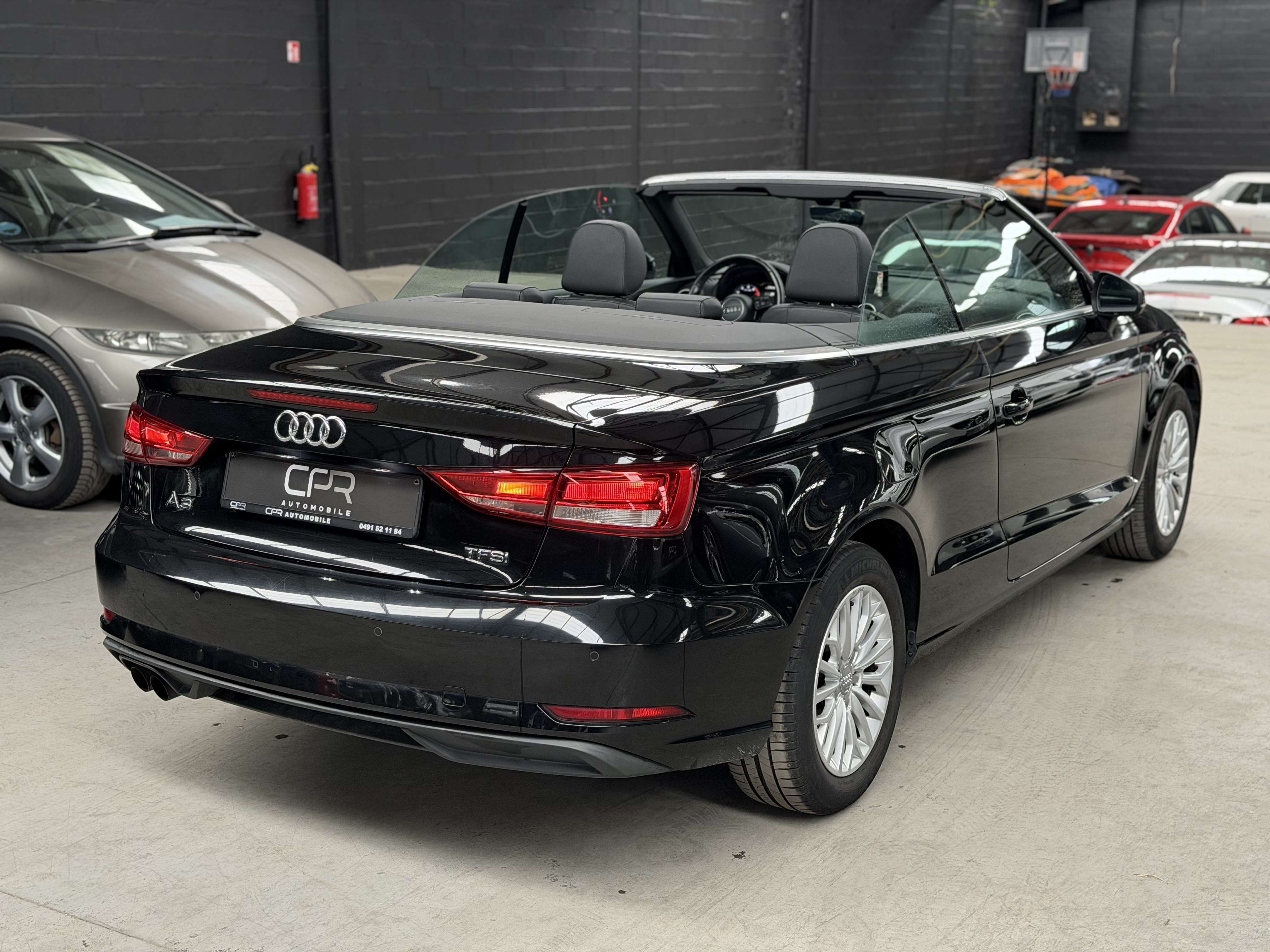Audi A3 Cabriolet 1.4 TFSI * GPS * CUIR CH * CAPTEUR * CLI