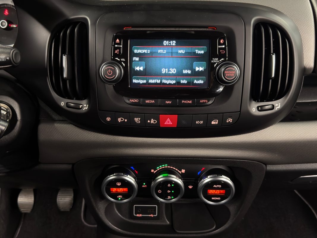 Fiat 500 L LIVING LOUNGE 0.9 TWINAIR 105 Cv S/S TOIT OUVRANT GPS CAMERA CRIT AIR 1 - GARANTIE AN