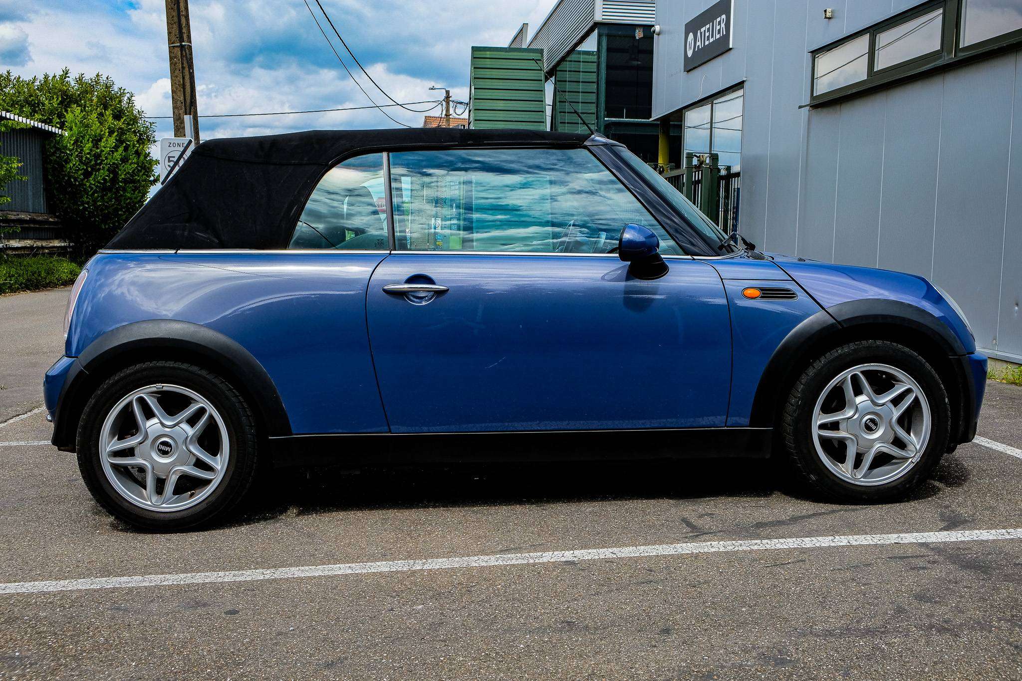 MINI Cooper Cabrio Zetelverwarming Sensoren R52