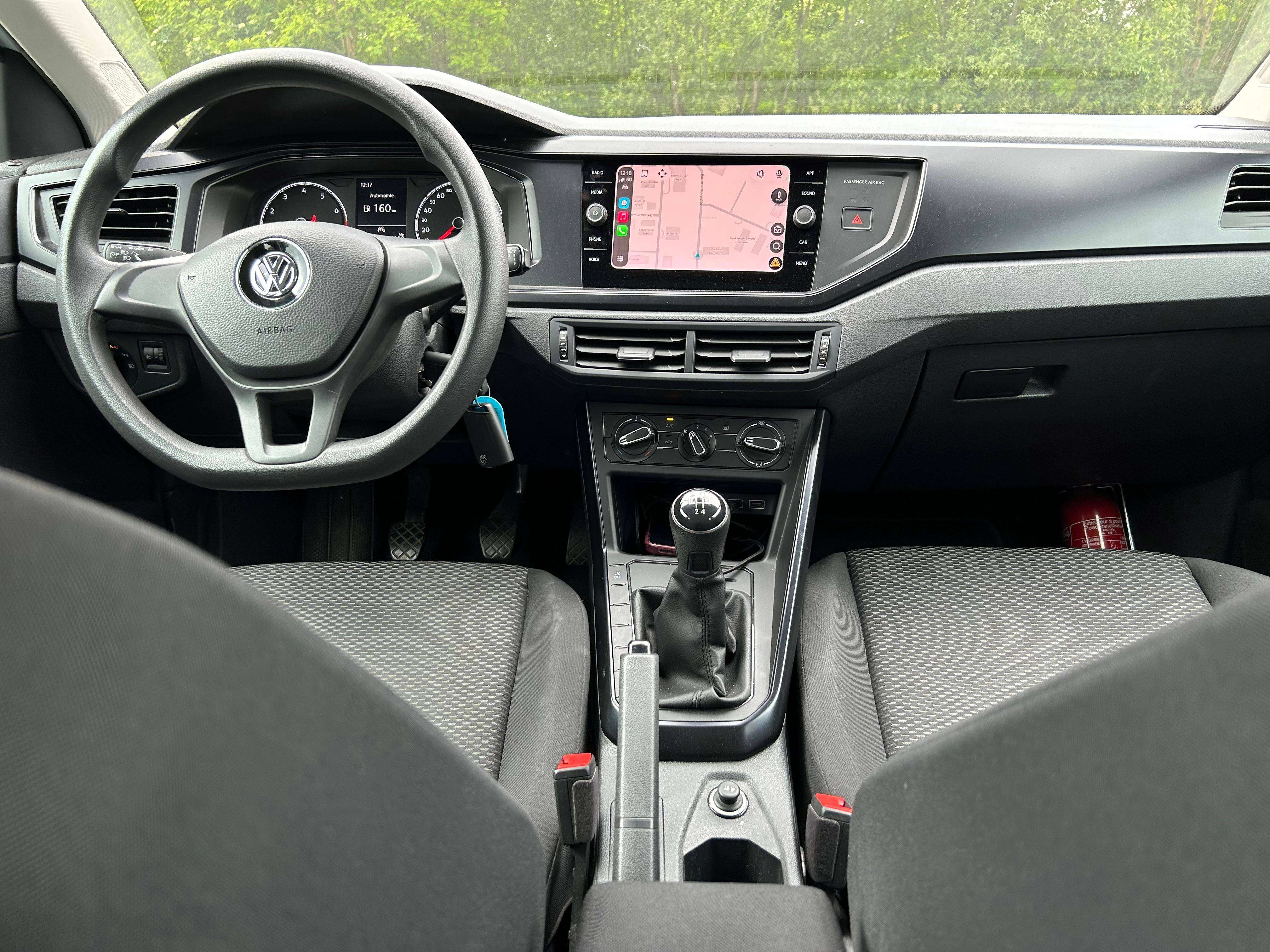Volkswagen Polo 1.0i Trendline 1er PROPRIO/NAVI-CARPLAY-ANDROID/CRUISE/CLIM/LED