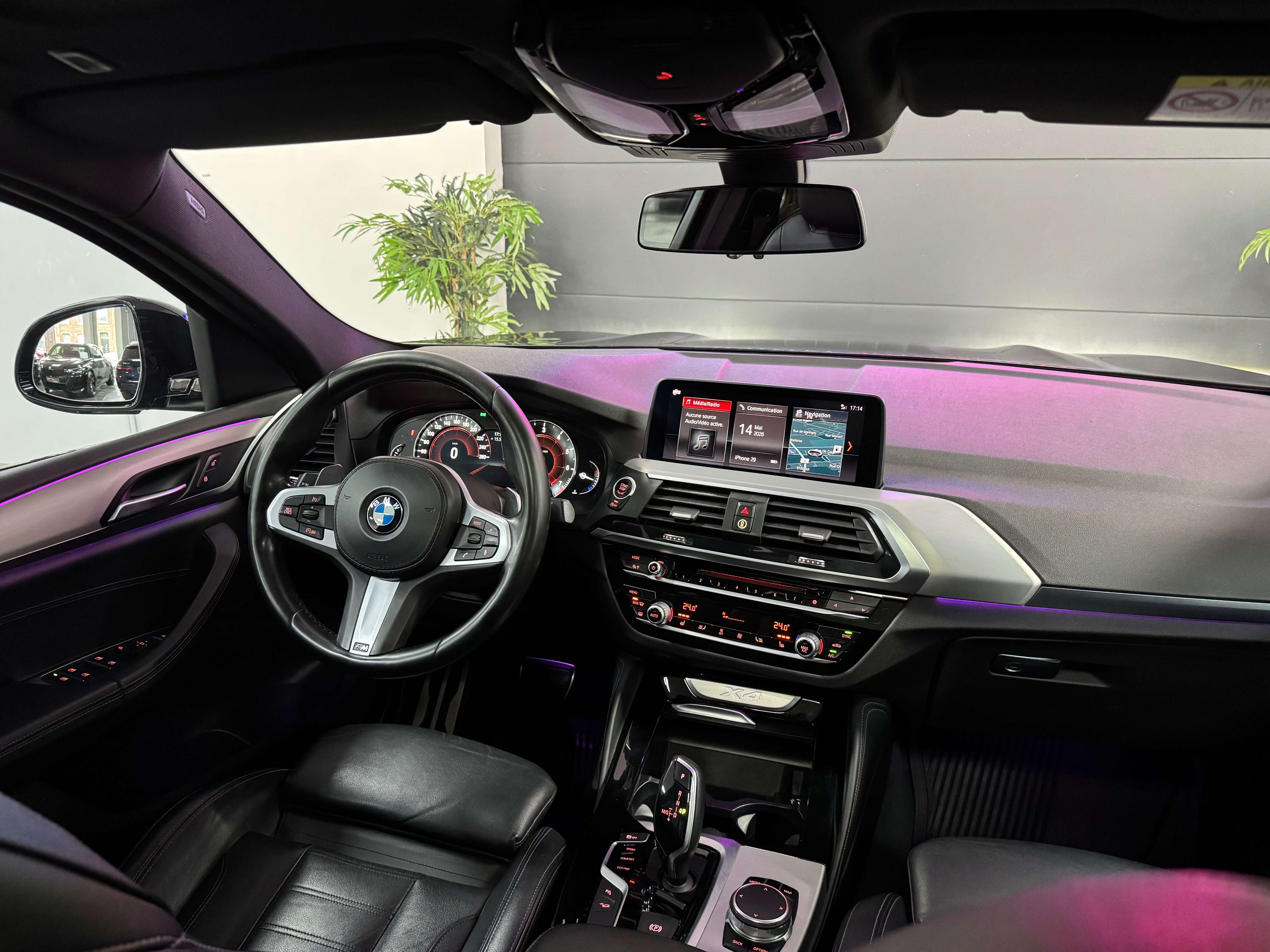 BMW X4 B48 Pack-M Led Toit Caméra 12 mois garantie