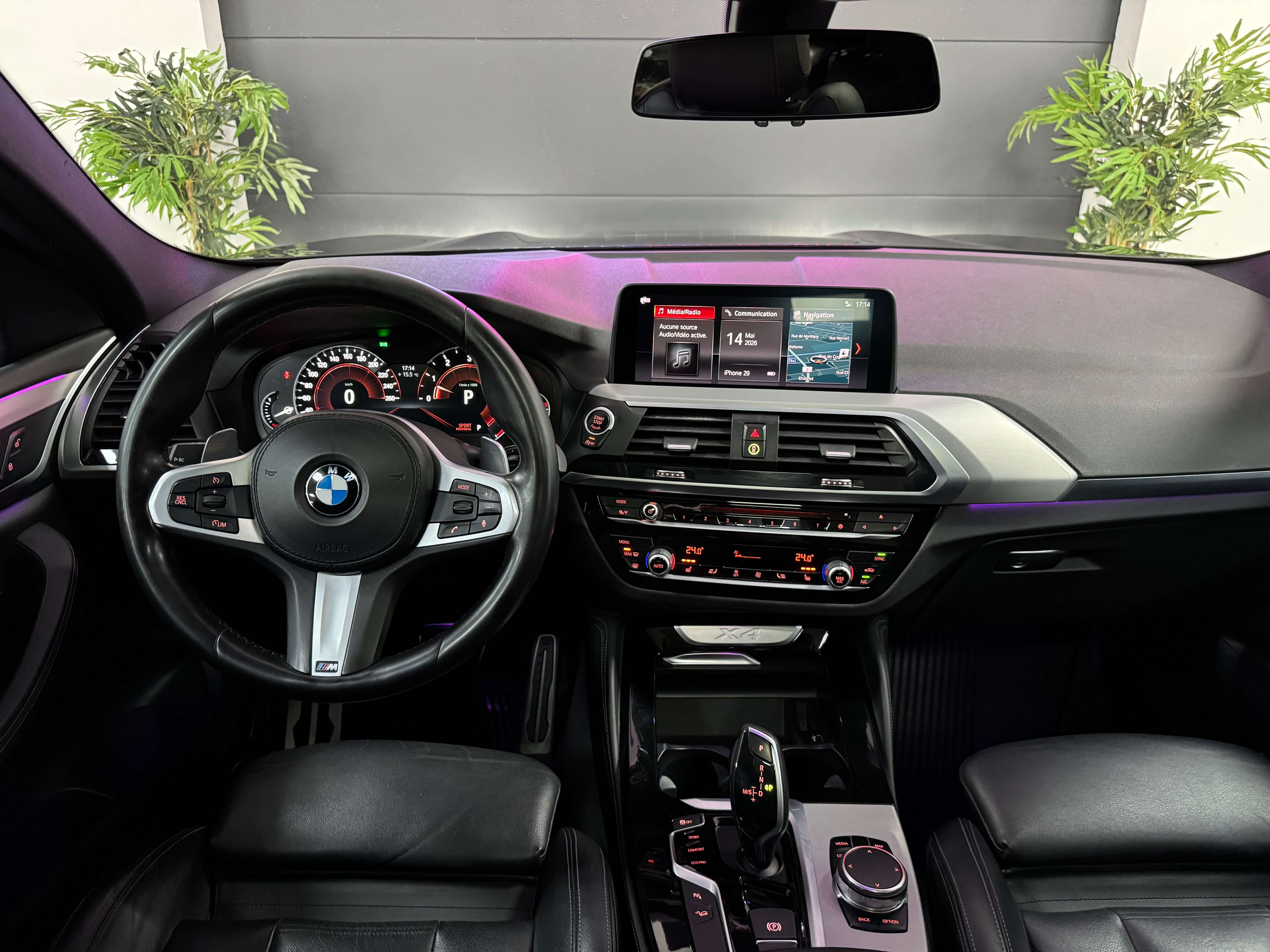 BMW X4 B48 Pack-M Led Toit Caméra 12 mois garantie