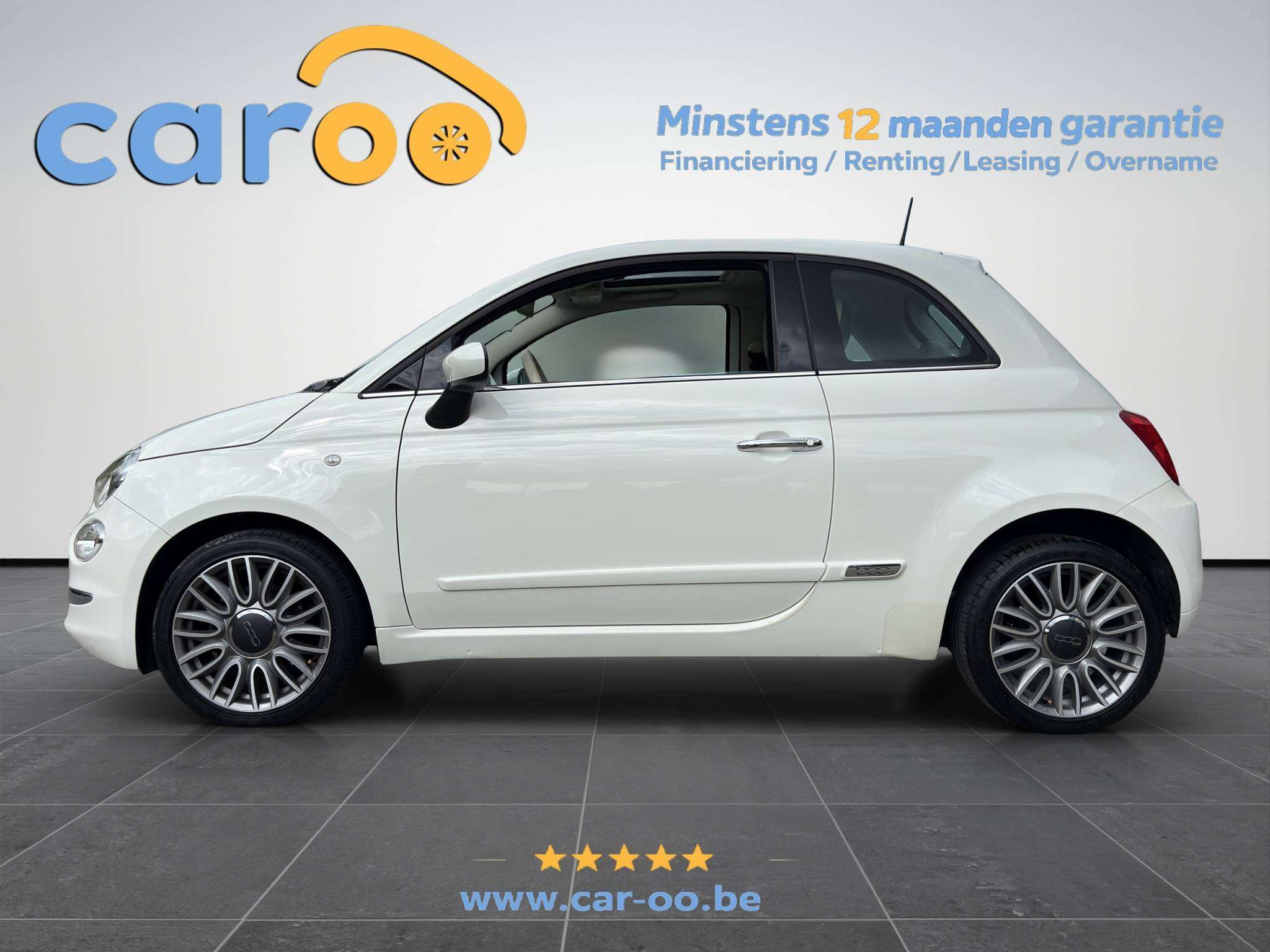 Fiat 500 Lounge 1.2 FIRE 69HP MTA E6D *AUTOMAAT - CARPLAY - PANO DAK - GARANTIE*