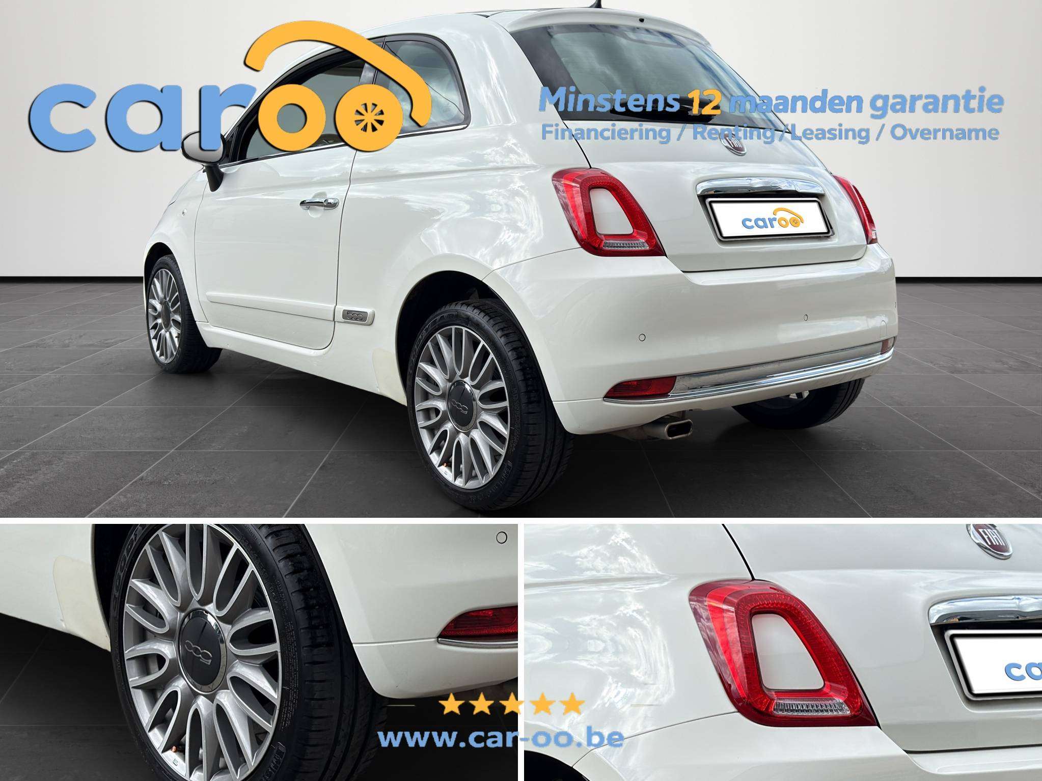Fiat 500 Lounge 1.2 FIRE 69HP MTA E6D *AUTOMAAT - CARPLAY - PANO DAK - GARANTIE*