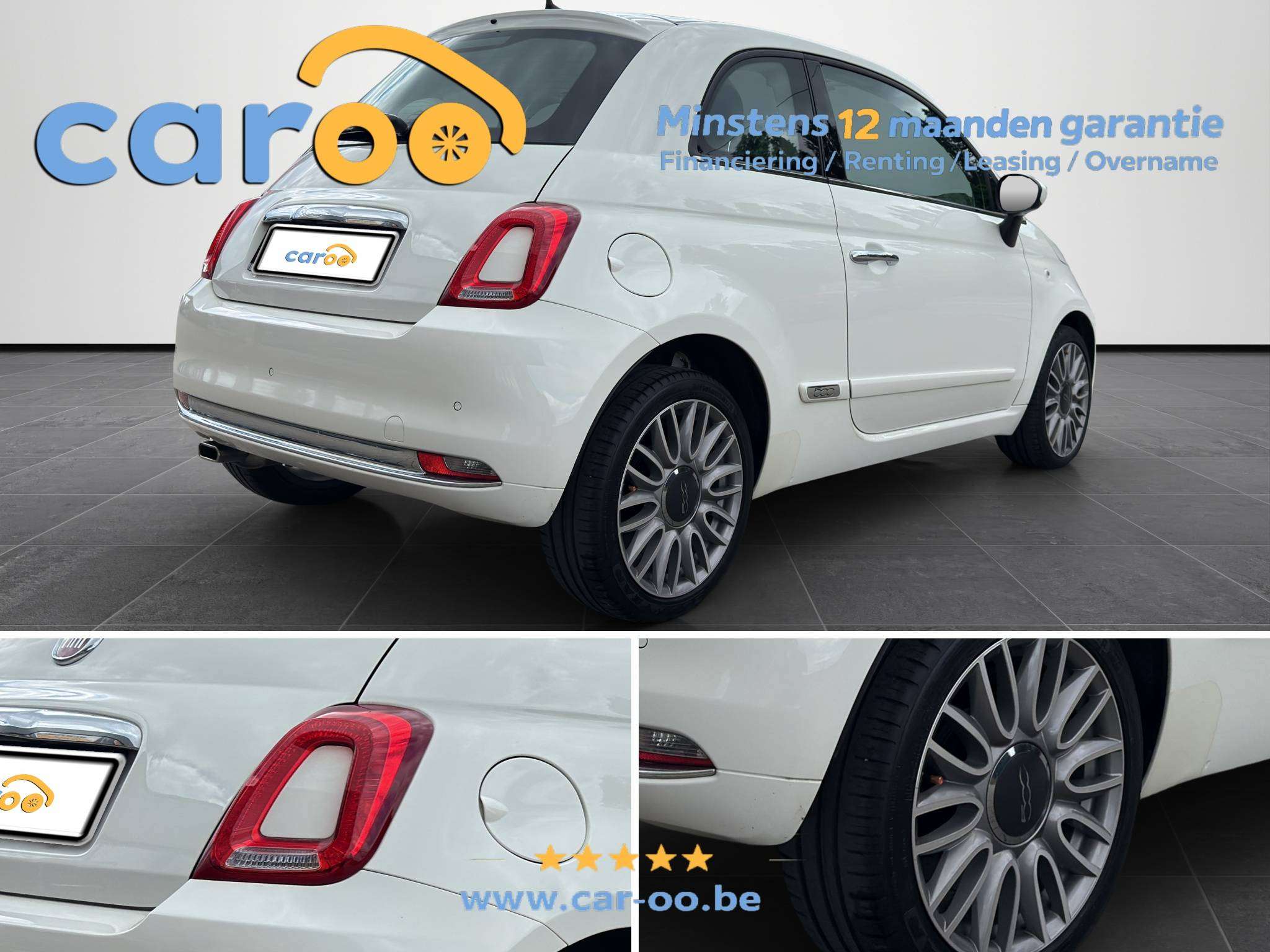 Fiat 500 Lounge 1.2 FIRE 69HP MTA E6D *AUTOMAAT - CARPLAY - PANO DAK - GARANTIE*