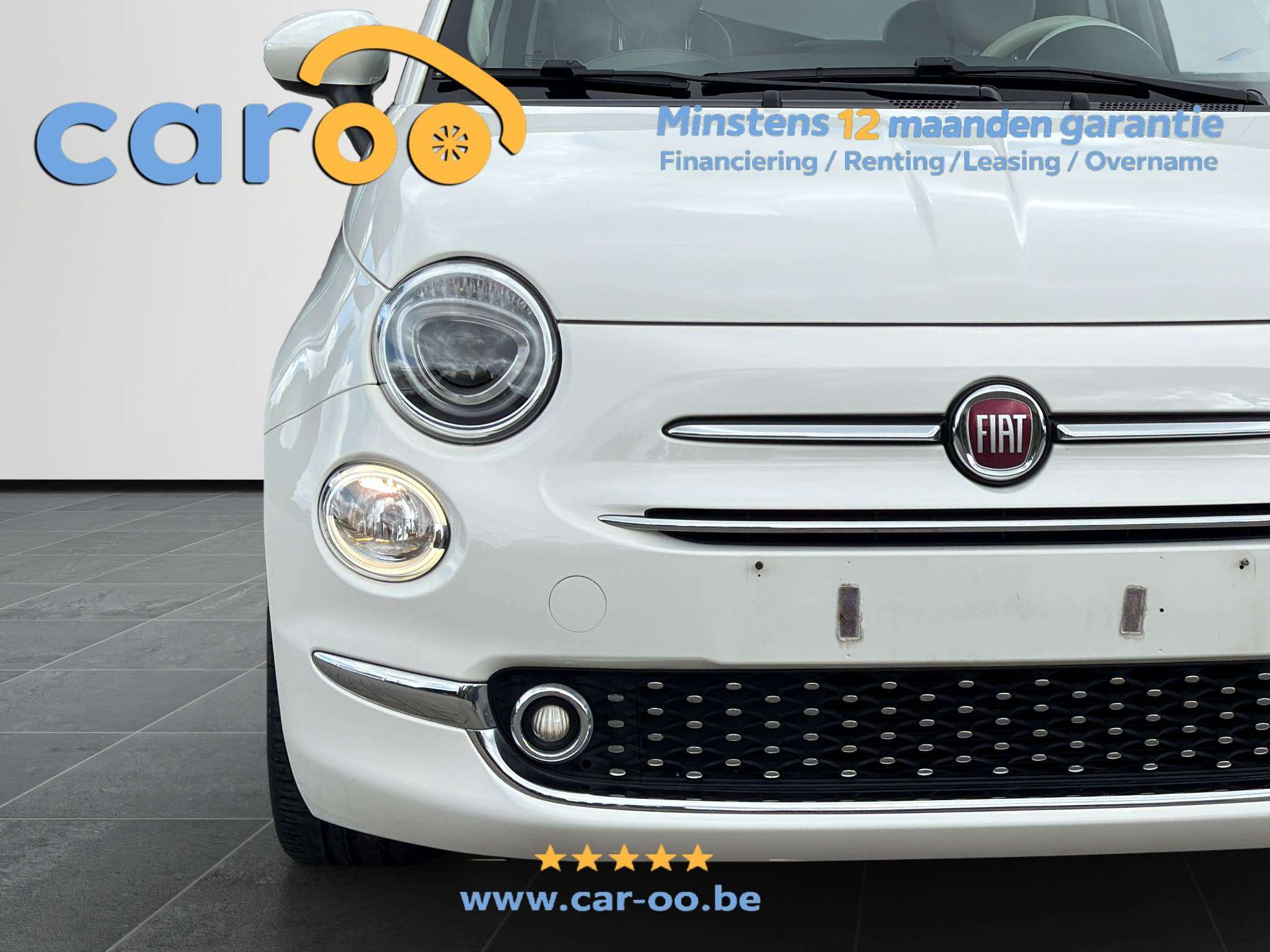 Fiat 500 Lounge 1.2 FIRE 69HP MTA E6D *AUTOMAAT - CARPLAY - PANO DAK - GARANTIE*