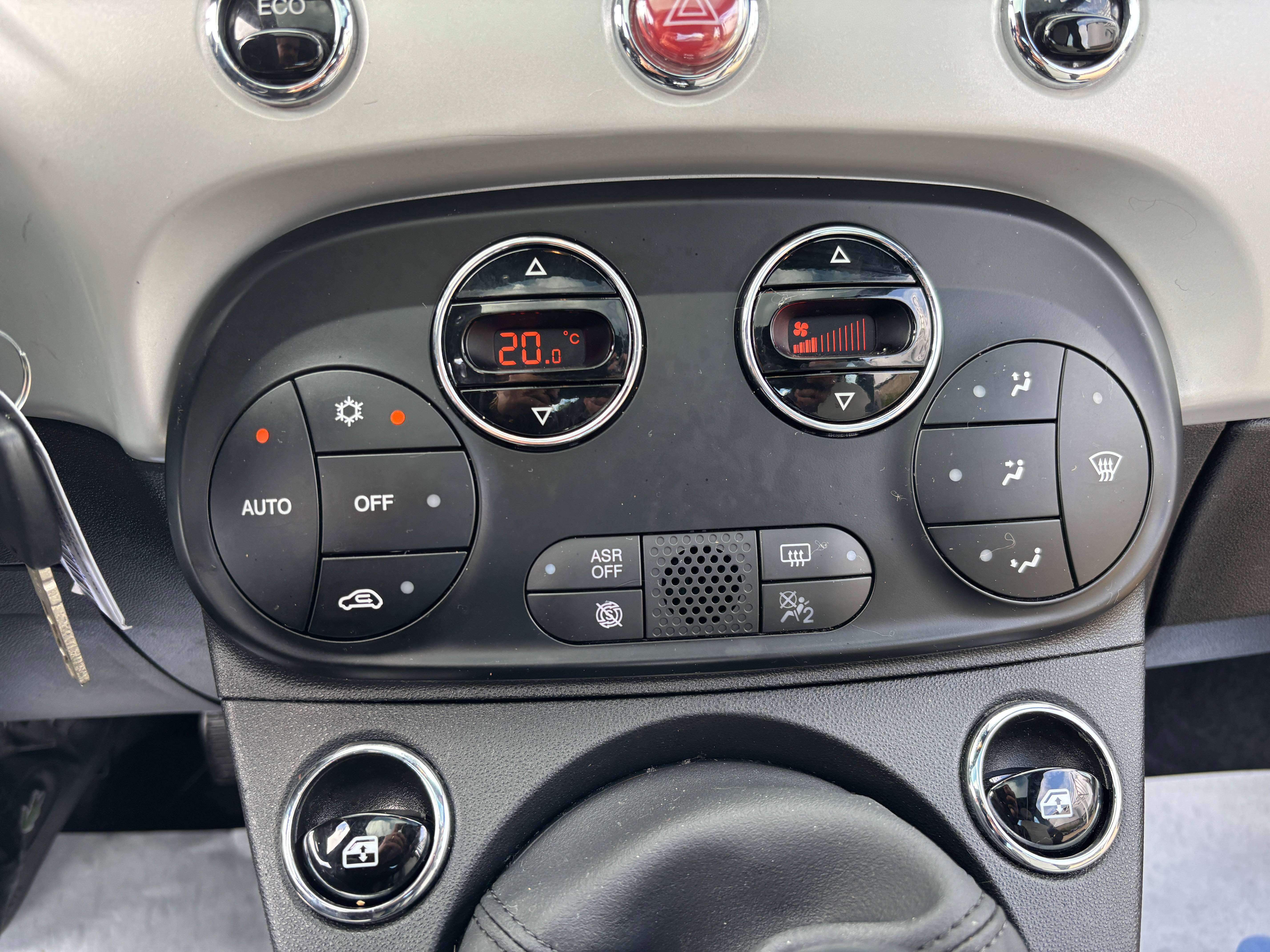 Fiat 500 0.9i *CARPLAY*TOIT PANO*CRUISE CONTROL*CAPTEUR*GARANTIE*