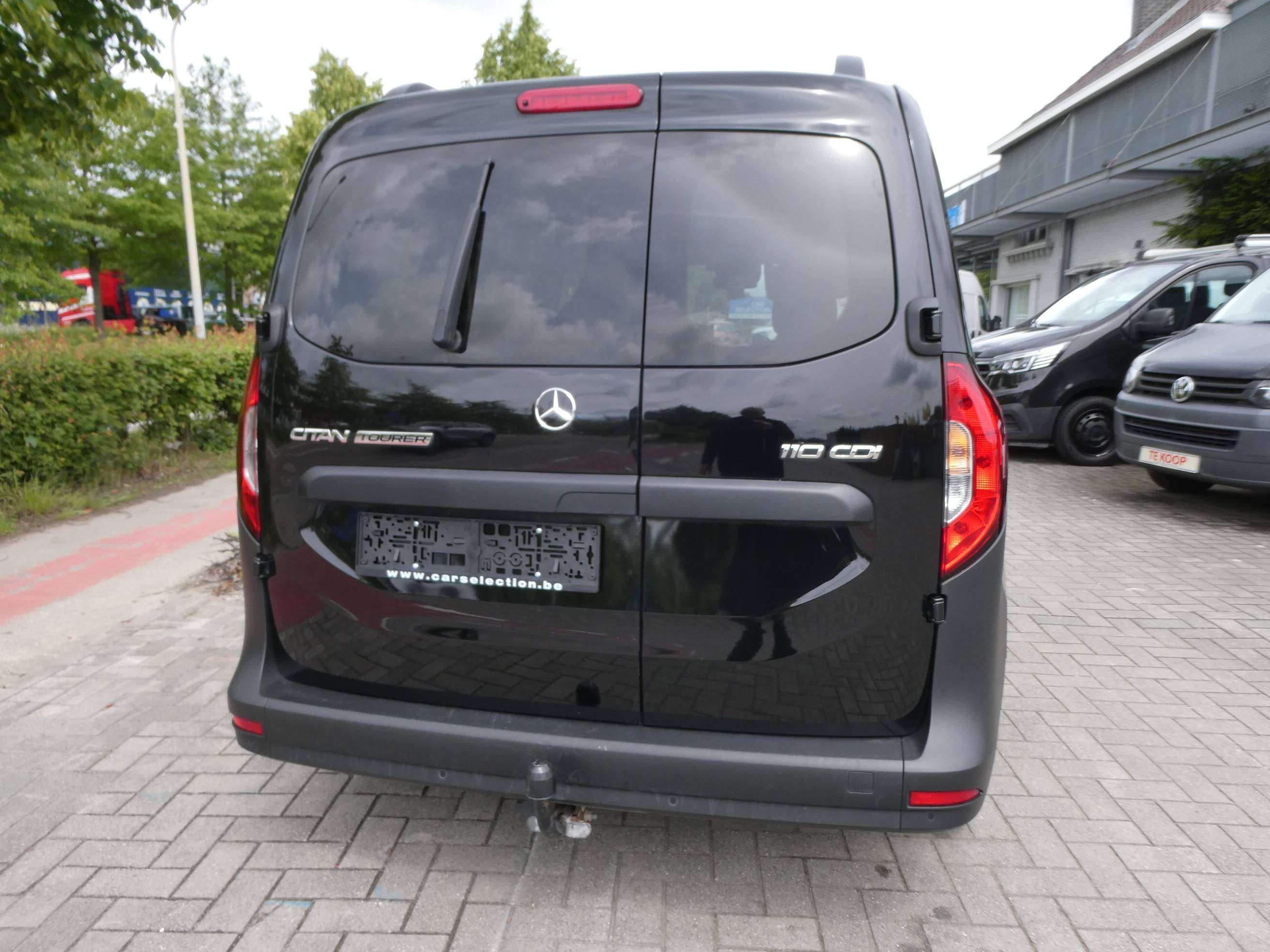 Mercedes-Benz Citan Tourer 110cdi 5pl. Airco, Cruise, Privacy-glass, BLIS, Trekhaak, 1jaar Garantie
