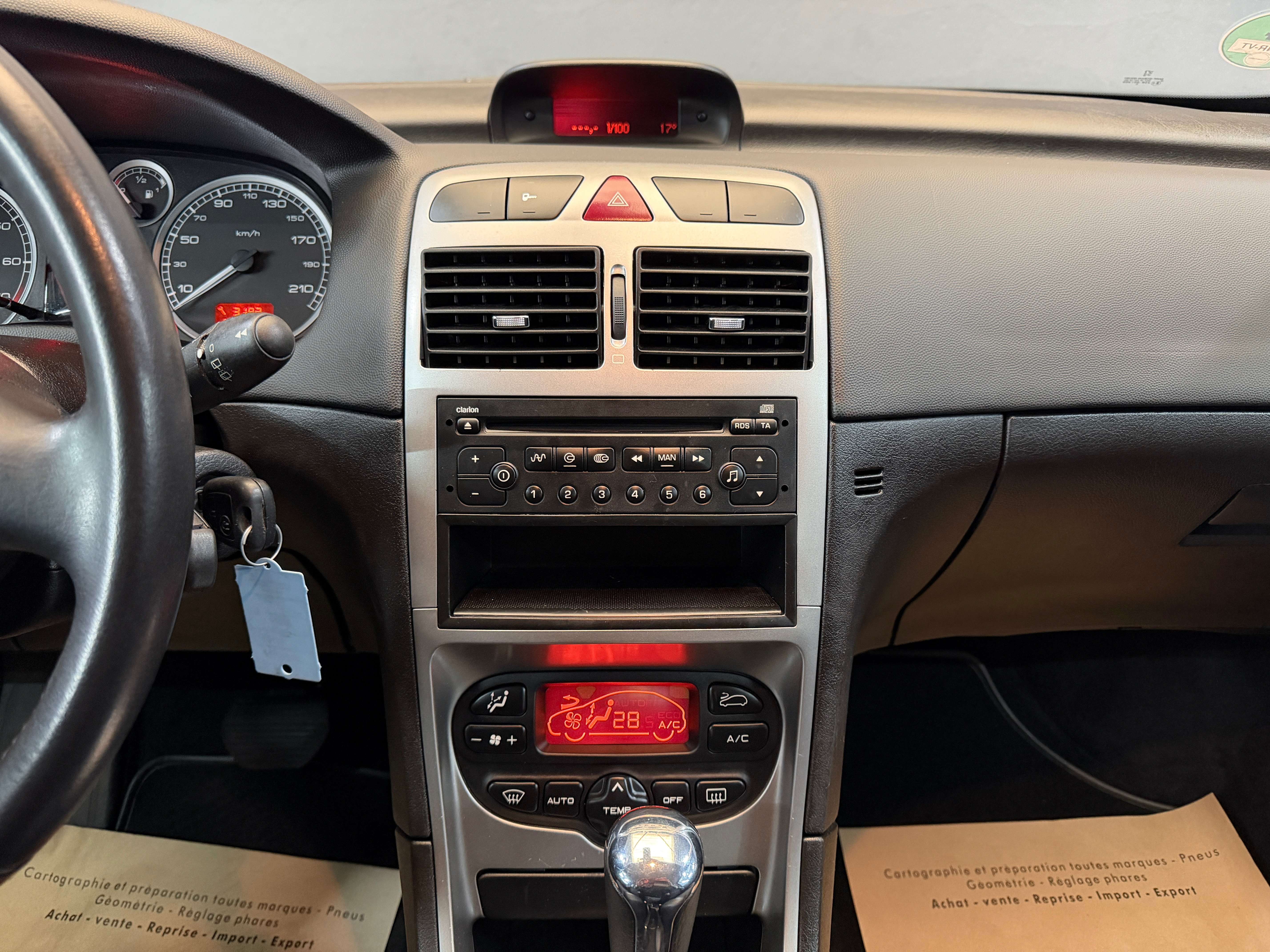 Peugeot 307 °CUIR°CRUISE°CLIM°1EREMAIN°V.ELEC°V.CENTRAL
