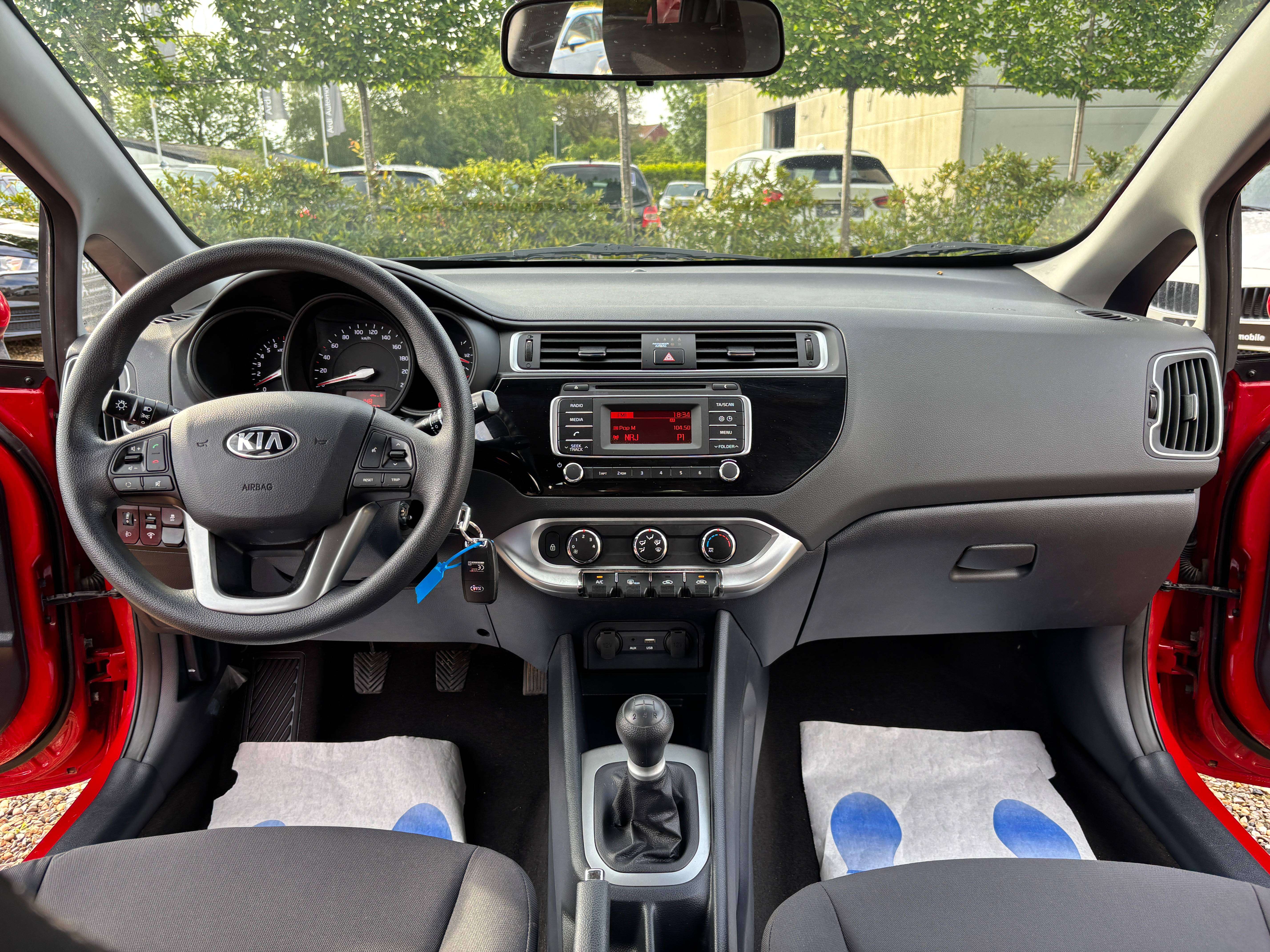 Kia Rio 1.2i *BLUETOOTH*AIRCO*1ER PROPRIETAIRE*GARANTIE*