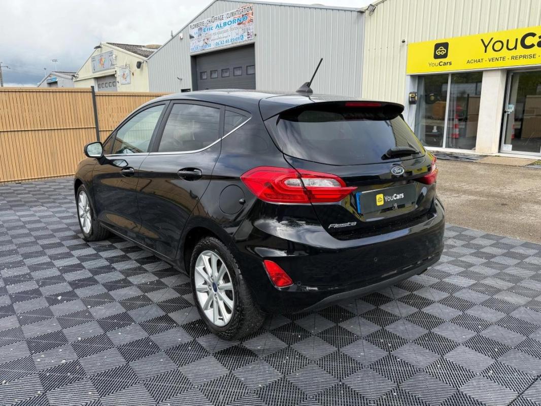 Ford Fiesta 1.0 ECOBOOST 100 TITANIUM START-STOP ENTRETIEN A JOUR-CARPLAY-DEMARRAGE SANS CLES-CLIM