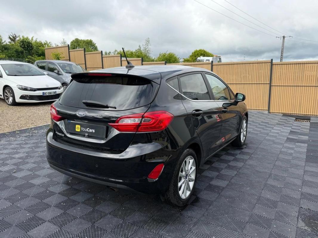 Ford Fiesta 1.0 ECOBOOST 100 TITANIUM START-STOP ENTRETIEN A JOUR-CARPLAY-DEMARRAGE SANS CLES-CLIM