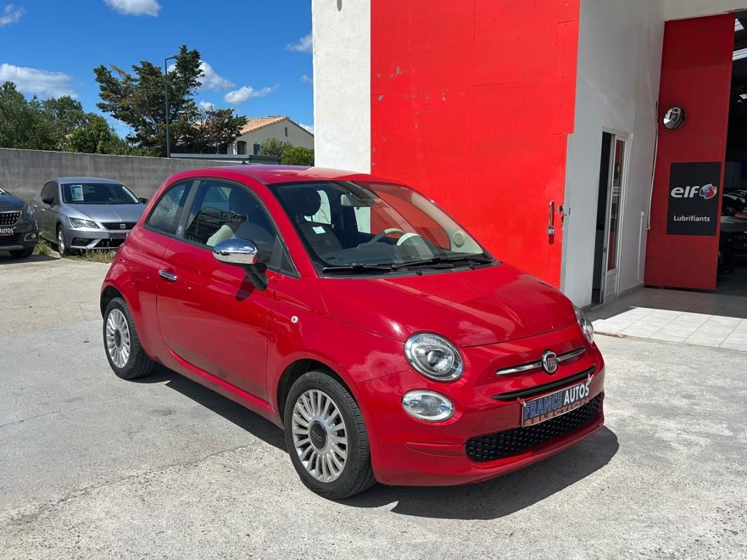 Fiat 500 1.2i 69 CH DE 2017 - PHASE 2 | ENTIÈREMENT RÉVISÉE ET GARANTIE 12 MOIS EUROPE