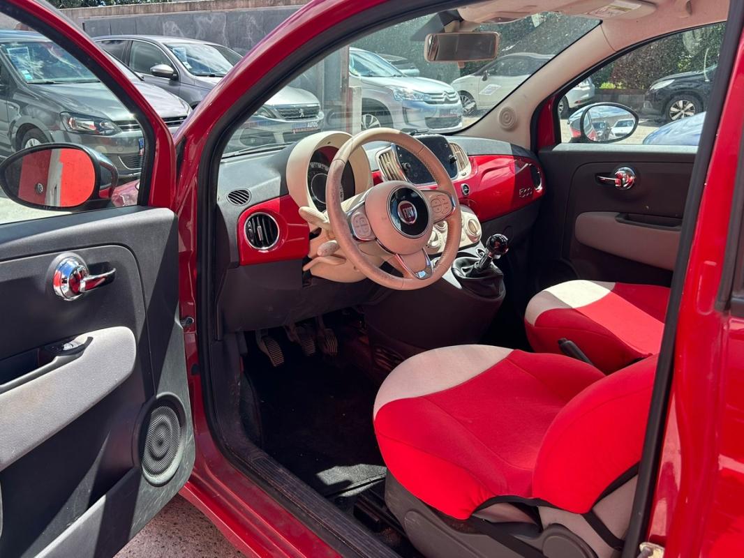 Fiat 500 1.2i 69 CH DE 2017 - PHASE 2 | ENTIÈREMENT RÉVISÉE ET GARANTIE 12 MOIS EUROPE