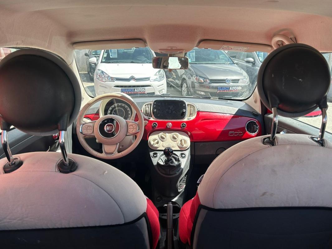 Fiat 500 1.2i 69 CH DE 2017 - PHASE 2 | ENTIÈREMENT RÉVISÉE ET GARANTIE 12 MOIS EUROPE