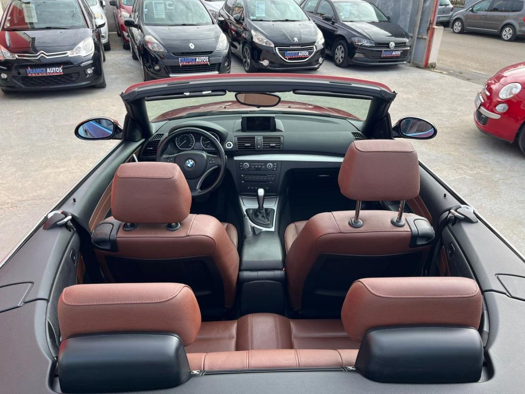 Bmw Serie 1 CABRIOLET 125i 3.0i 218 CH BOITE AUTOMATIQUE - ENTIÈREMENT RÉVISÉE ET GARANTIE