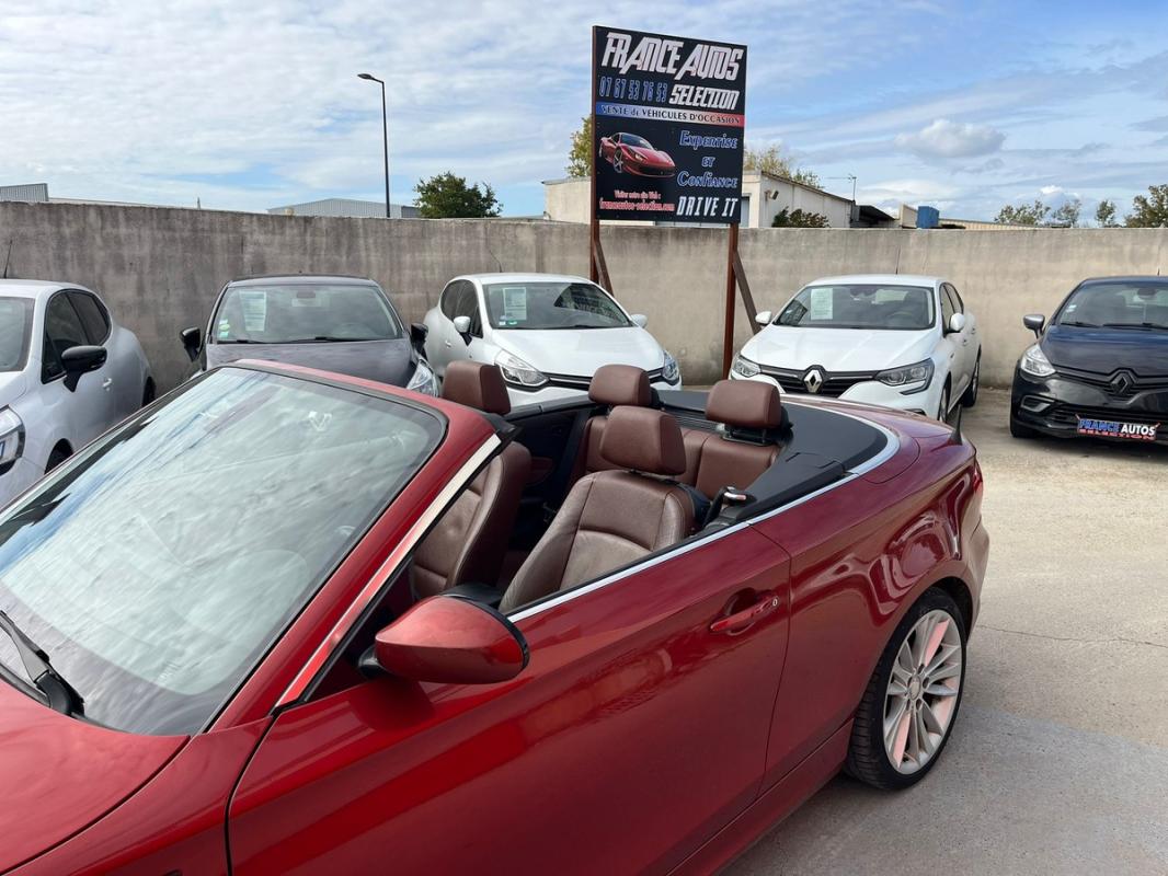 Bmw Serie 1 CABRIOLET 125i 3.0i 218 CH BOITE AUTOMATIQUE - ENTIÈREMENT RÉVISÉE ET GARANTIE