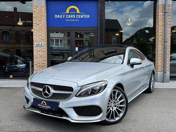 Mercedes-Benz C 200 4-Matic Coupé AMG pack I Cam I Lift I Cuir I Navi I Pano