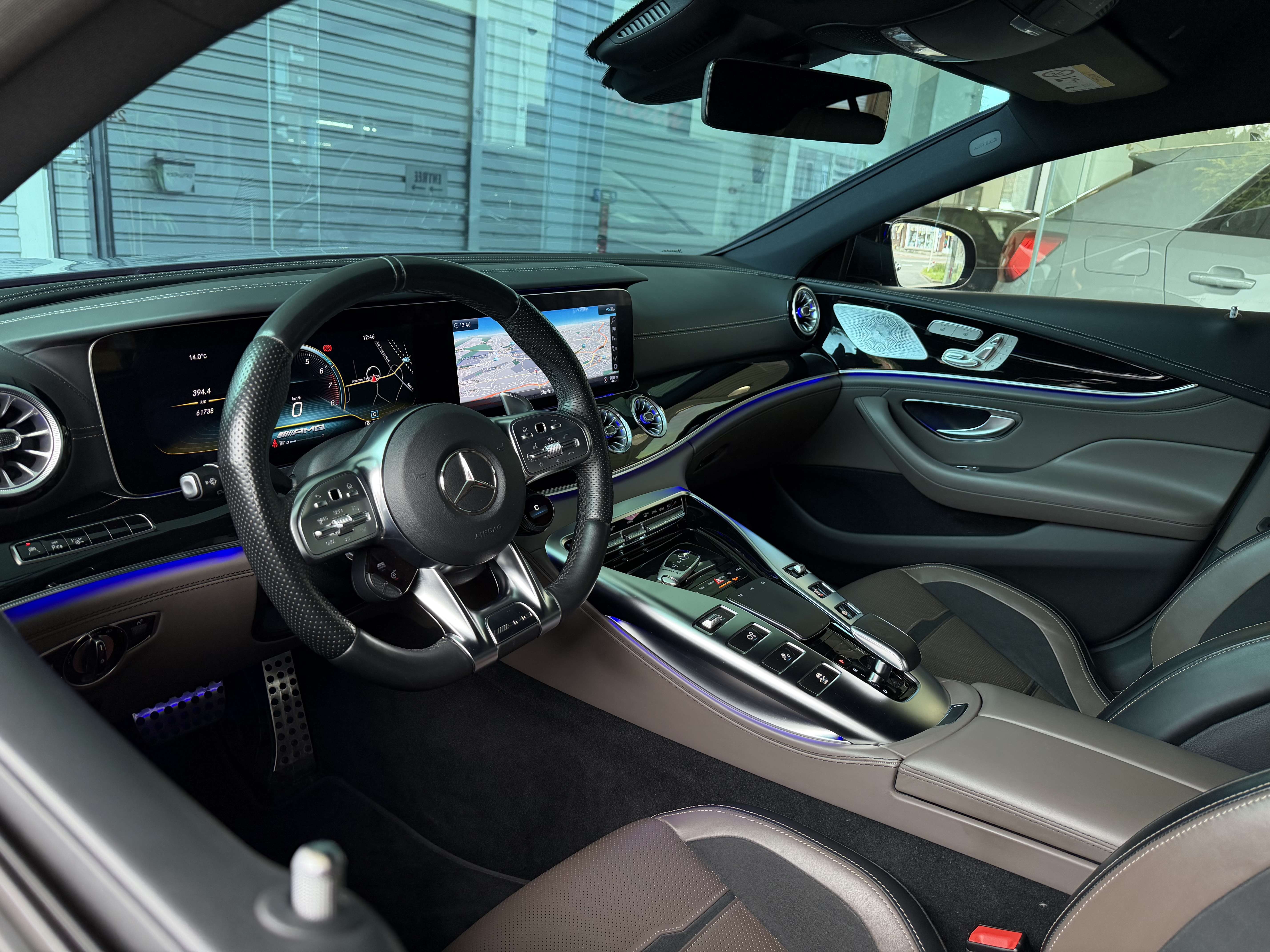 Mercedes-Benz AMG GT 43 (LOOK 63 AMG) CARPLAY CUIR GPS JA20 FULL OPTIONS GAR 1AN