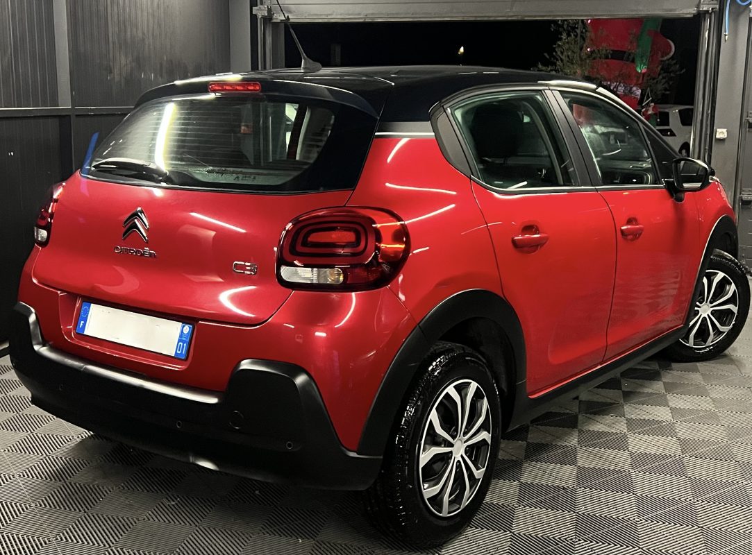 Citroen C3 III FEEL 1.2 82 Cv 1ERE MAIN / 17 300 Kms APPLE CARPLAY & ANDROID - GARANTIE 1 AN