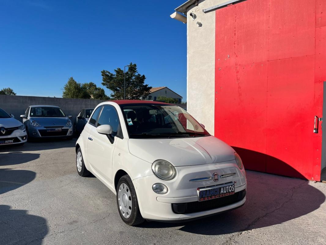 Fiat 500 1.2 70 CH CABRIOLET ESSENCE ENTIÈREMENT RÉVISÉE & GARANTIE PENDANT 12 MOIS