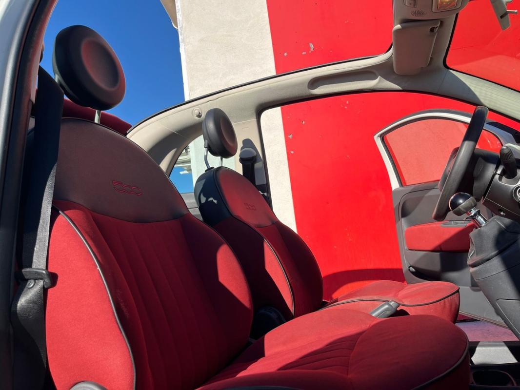 Fiat 500 1.2 70 CH CABRIOLET ESSENCE ENTIÈREMENT RÉVISÉE & GARANTIE PENDANT 12 MOIS