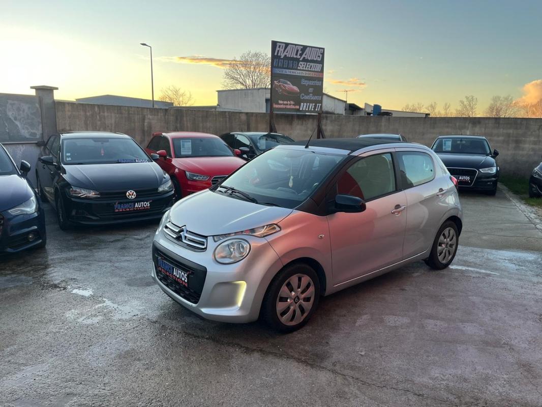 Citroen C1 PHASE 3 1.0L70 CH TOIT OUVRANT | ENTIÈREMENT REVISÉE ET GARANTIE 12 MOIS EN EUROPE