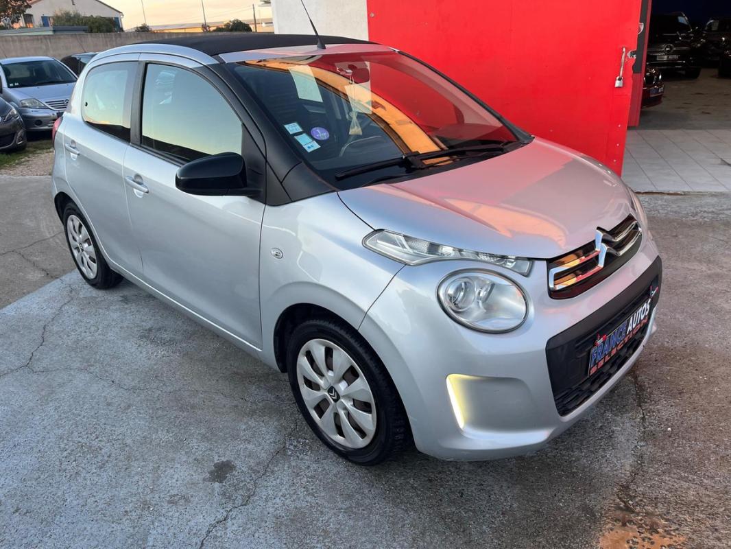 Citroen C1 PHASE 3 1.0L70 CH TOIT OUVRANT | ENTIÈREMENT REVISÉE ET GARANTIE 12 MOIS EN EUROPE