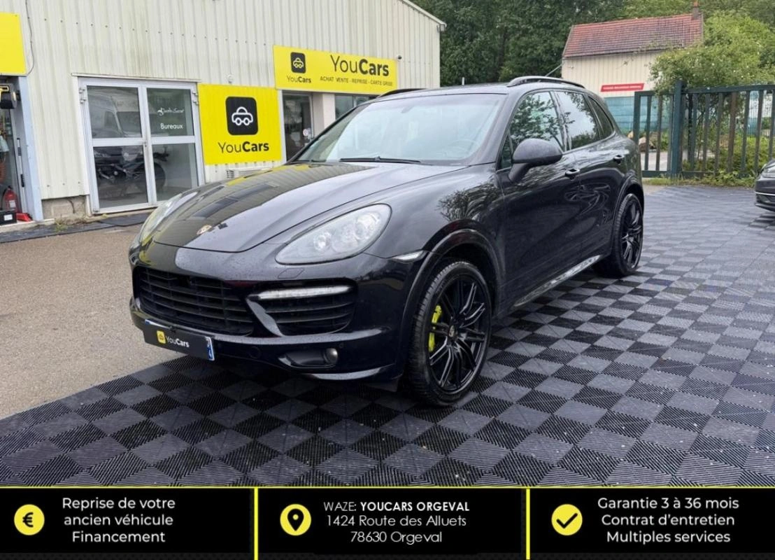 Porsche Cayenne 4.8 420 GTS TIPTRONIC-S BVA ENTRETIEN COMPLET PORSCHE-FULL OPTIONS-TOIT OUVRANT