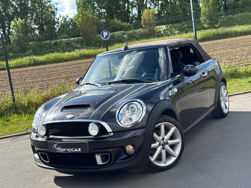 Mini MINI COOPER S CABRIOLET 184CH MONTE CARLO * 2012 * CUIR * GPS * SIEGE CHAUFF