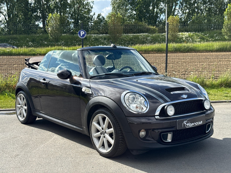 Mini MINI COOPER S CABRIOLET 184CH MONTE CARLO * 2012 * CUIR * GPS * SIEGE CHAUFF