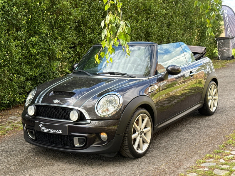 Mini MINI COOPER S CABRIOLET 184CH MONTE CARLO * 2012 * CUIR * GPS * SIEGE CHAUFF